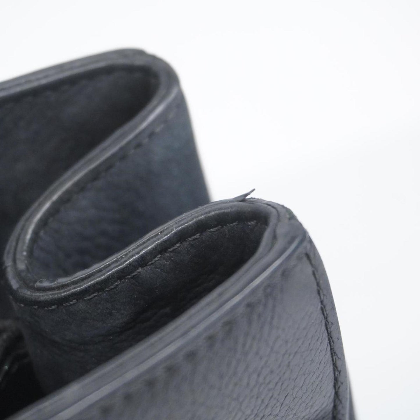 Chanel Tote Bag Executive Leather Black Women's