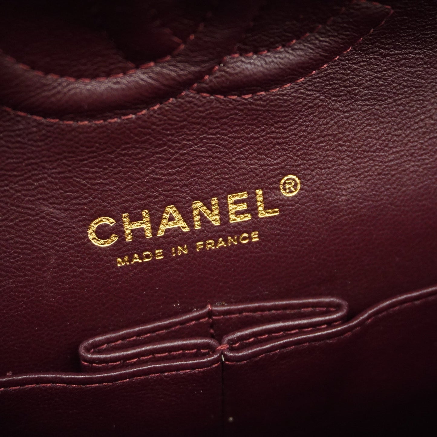 ChanelAuth  Matelasse W Flap W Chain Women's Leather Shoulder Bag Black