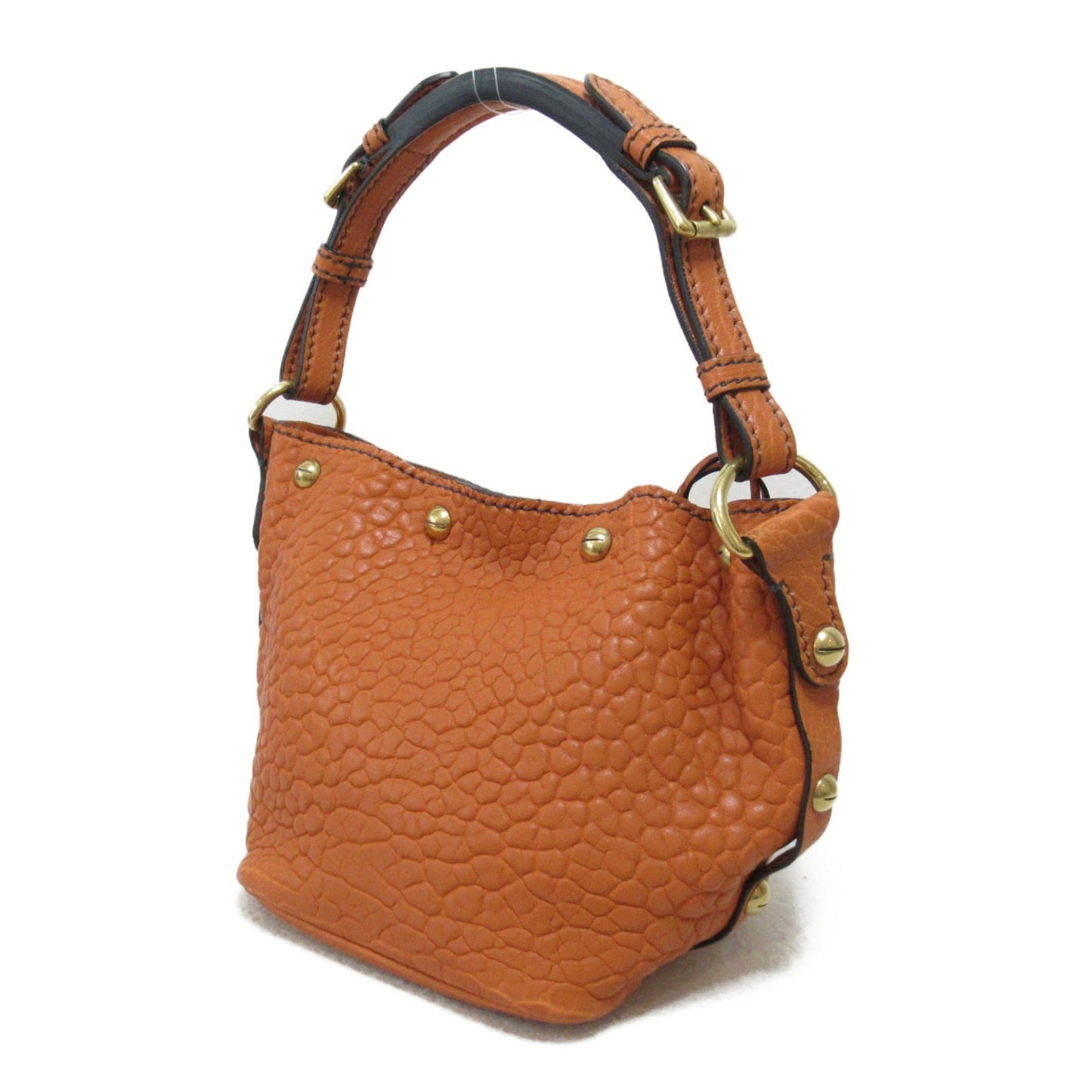 Dior One Shoulder Bag Orange leather