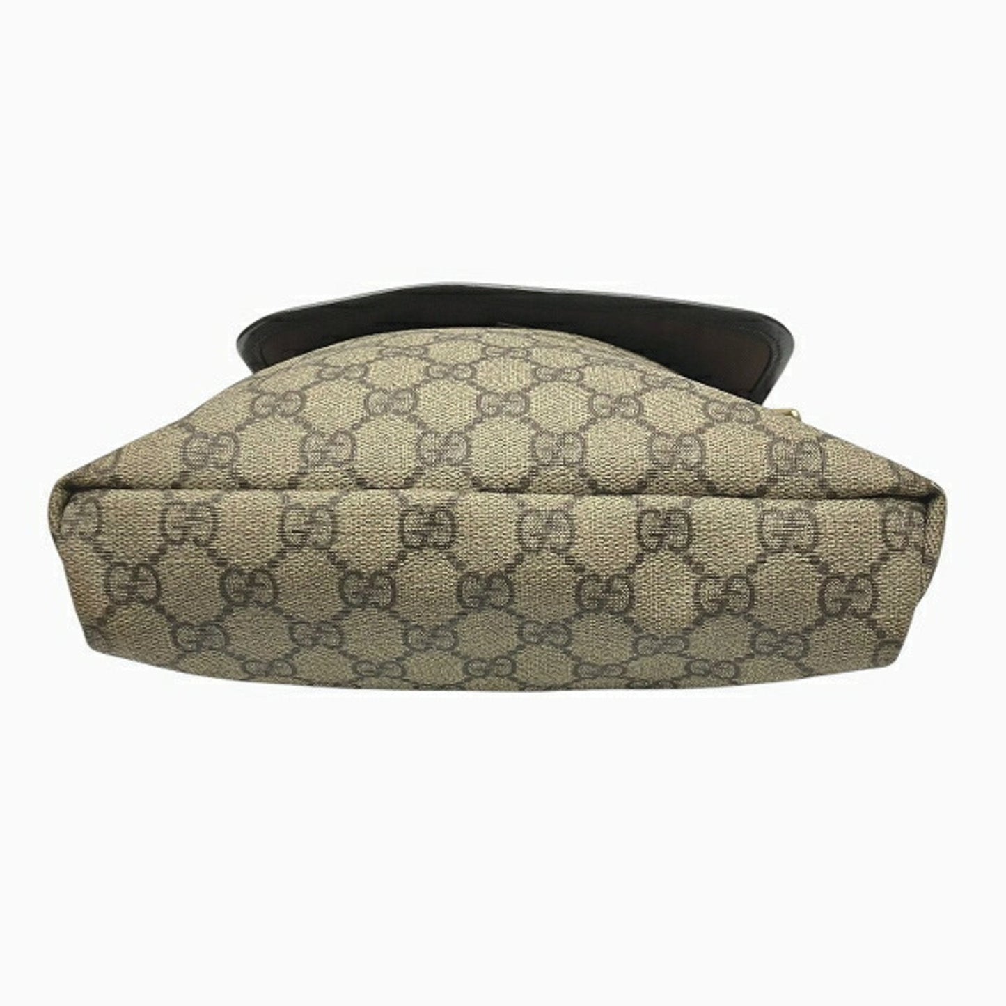 Gucci Brown Pvc Leather Shoulder Bag