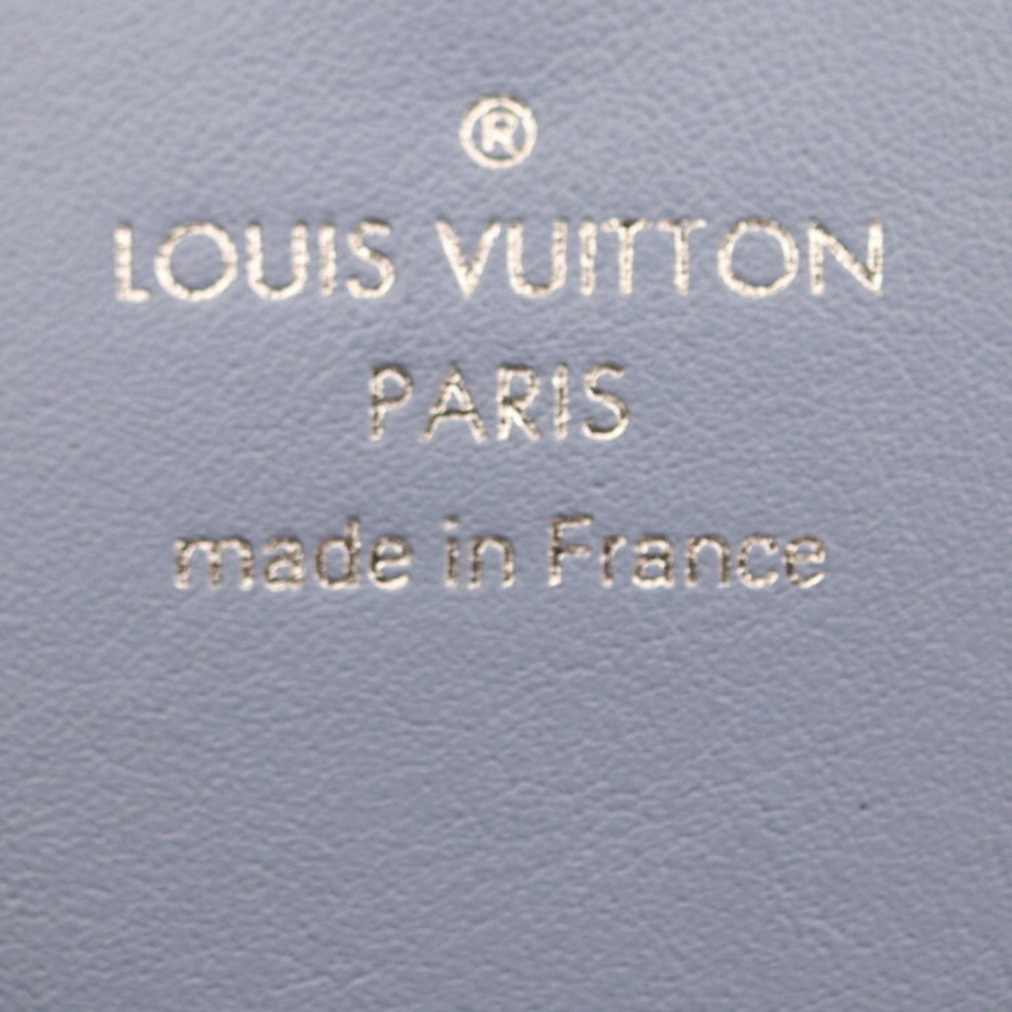 LOUIS VUITTON Portefeuille Iris Compact Monogram Mahina Bifold Wallet M80492 Leather Blue Gradation Silver Metal Fittings