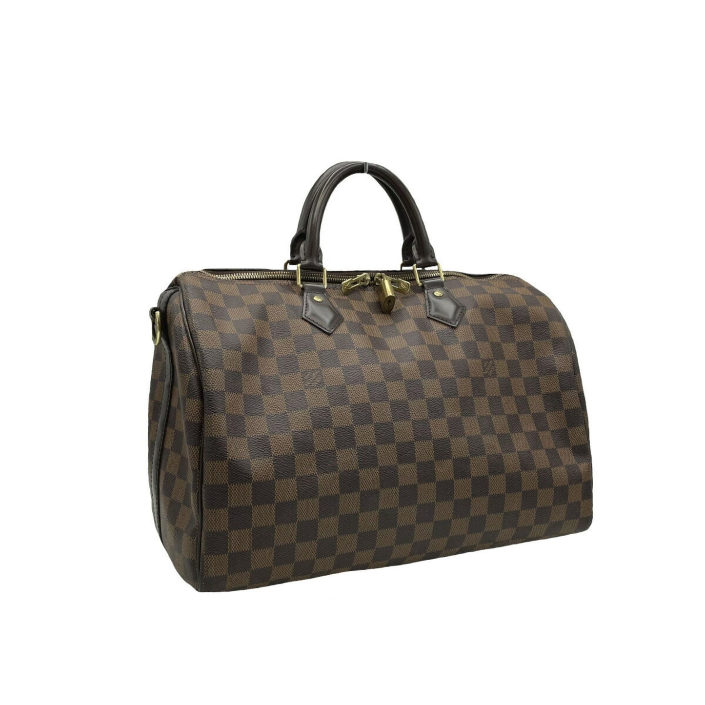 LOUIS VUITTON [] Damier Speedy 35 Bandouliere Boston Bag N41366 Shoulder for Women with Strap