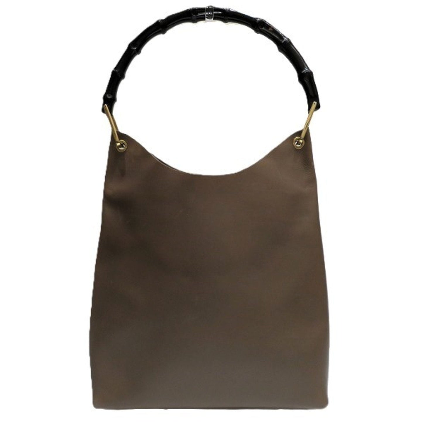 Gucci Brown Leather Shoulder Bag Tote Bag