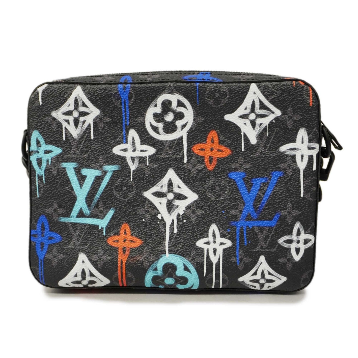 LOUIS VUITTONAuth  Monogram Eclipse Trio Messenger M30848 Men's Shoulder Bag