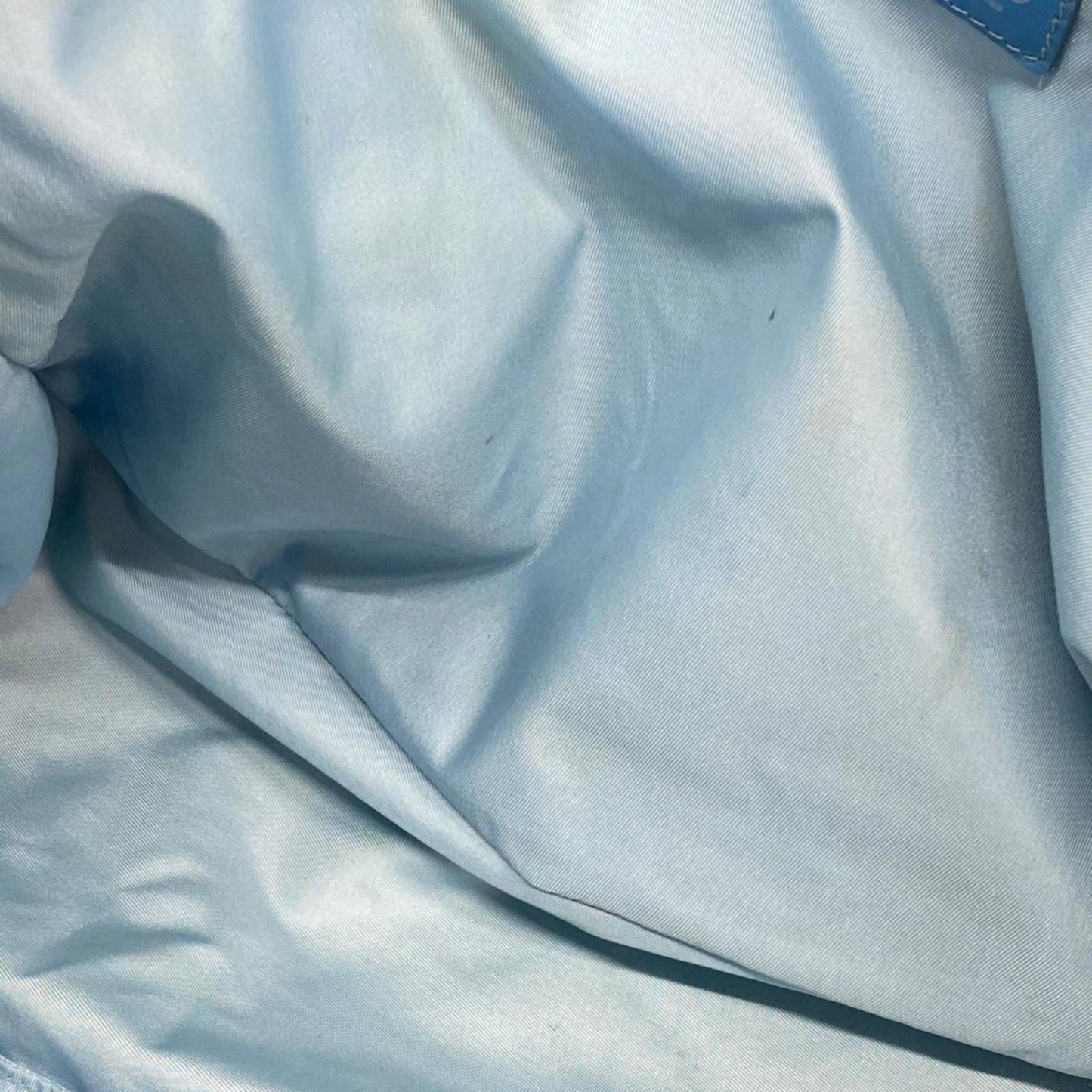 Chanel Tote Bag New Travel Nylon Light Blue Women's