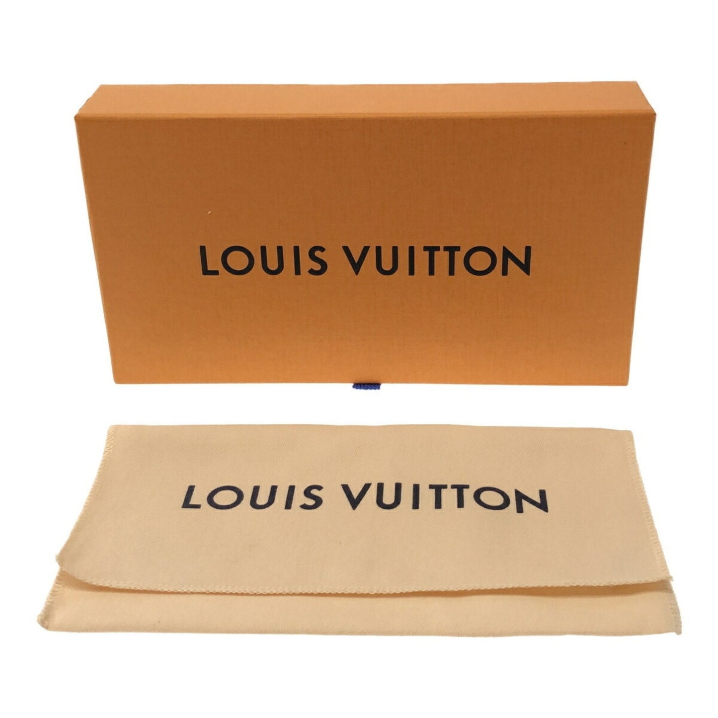 LOUIS VUITTON Perth Monogram Reverse M80390 Bag-in-bag Wallet Long Leather Canvas Black Brown