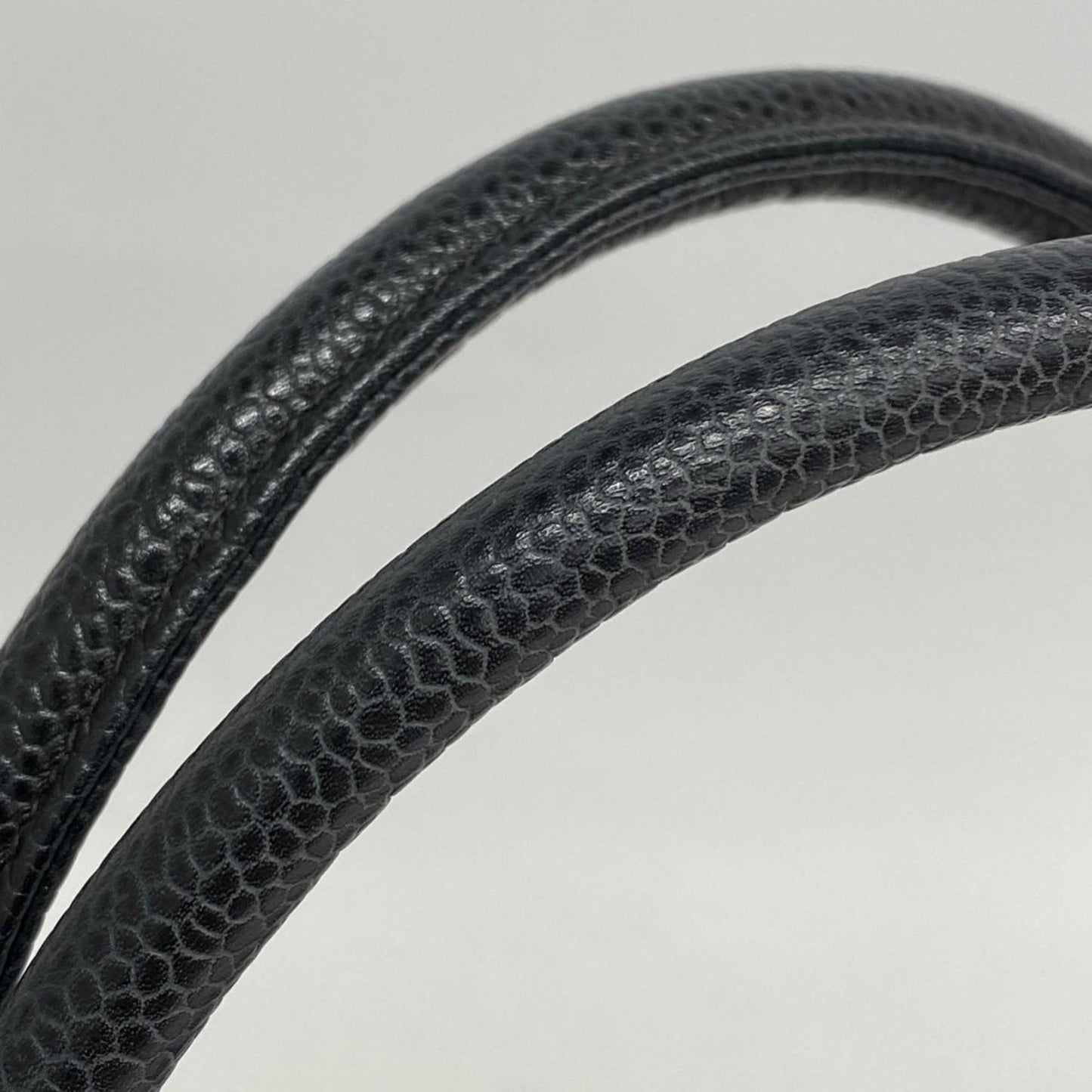 Chanel Tote Bag Reproduction Caviar Skin Black Women's