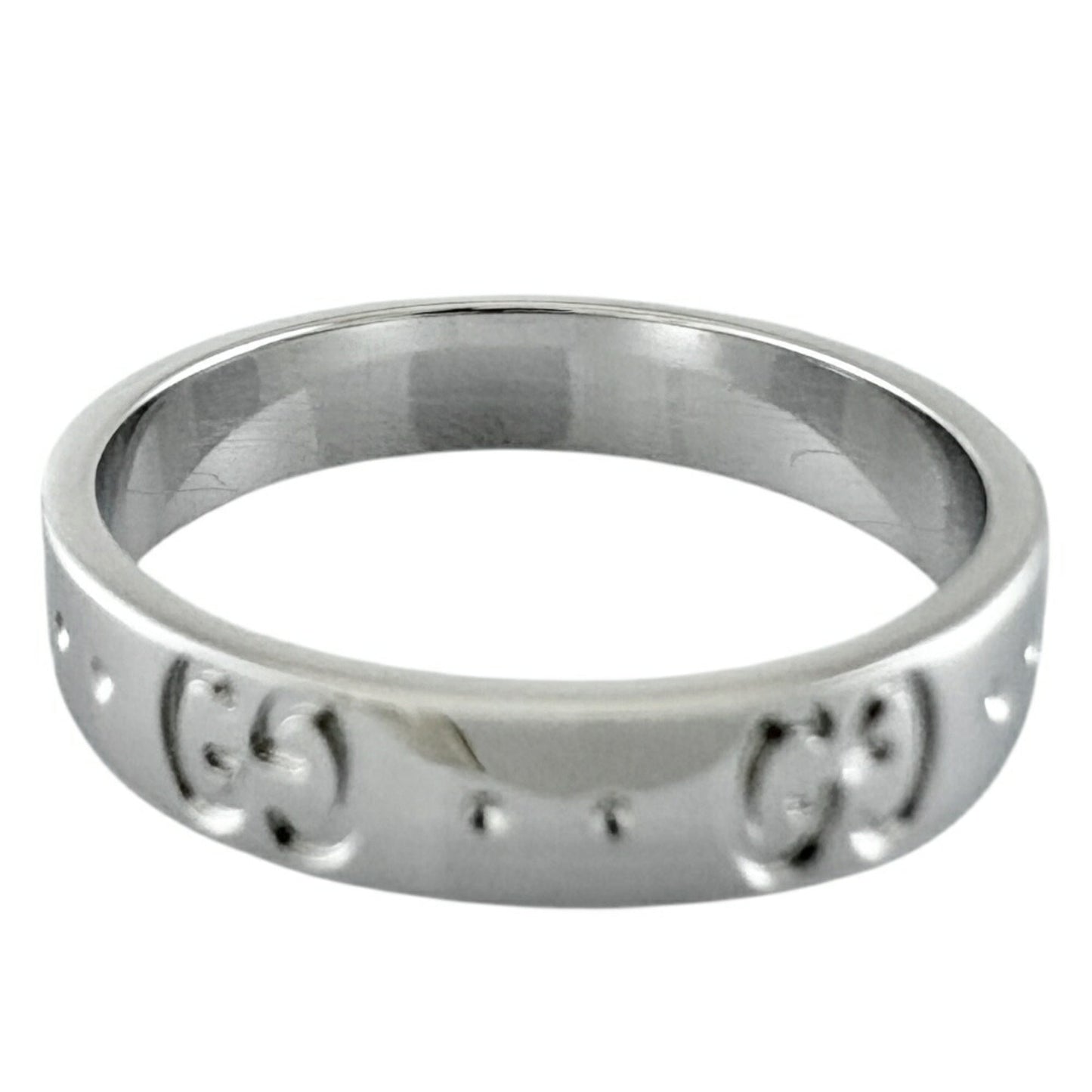 Gucci White Gold White Gold (18K) Band Ring