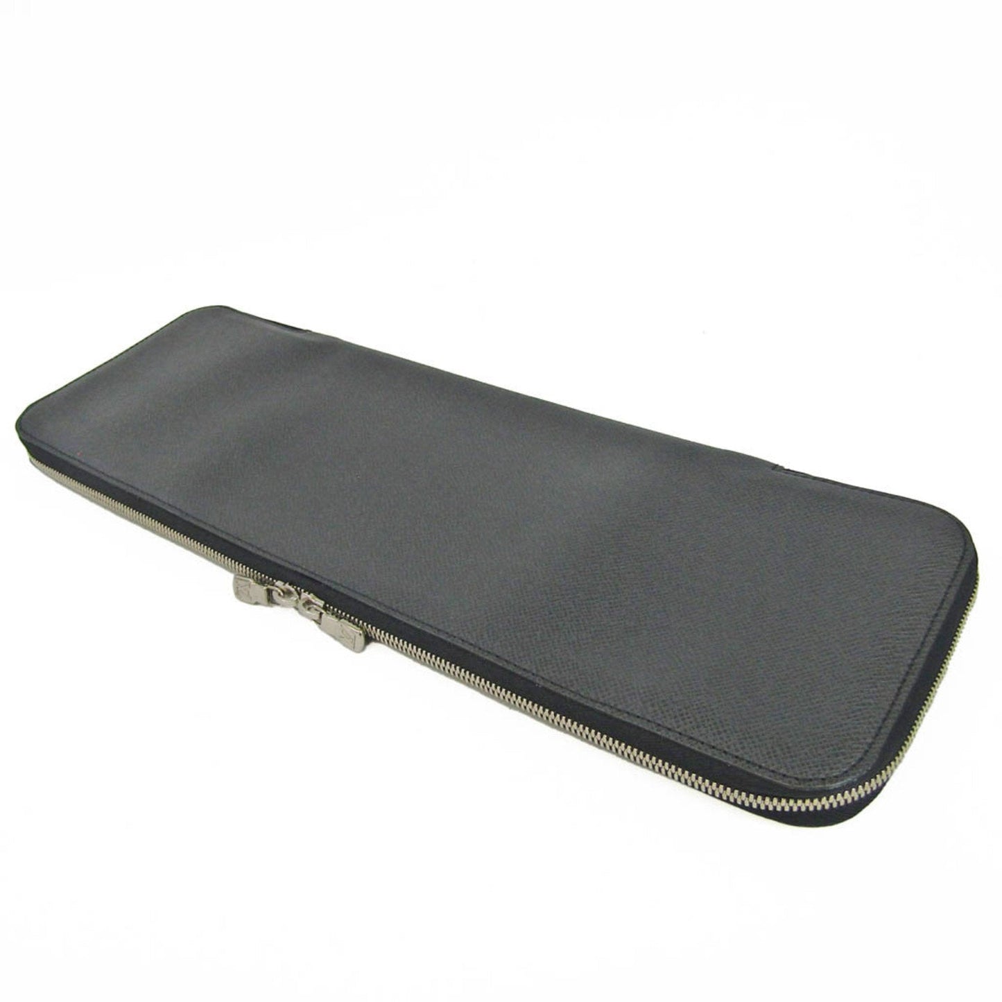 LOUIS VUITTON Etui 5 Cravat Tie Case M30302 Men's Cravat Taiga Leather Black