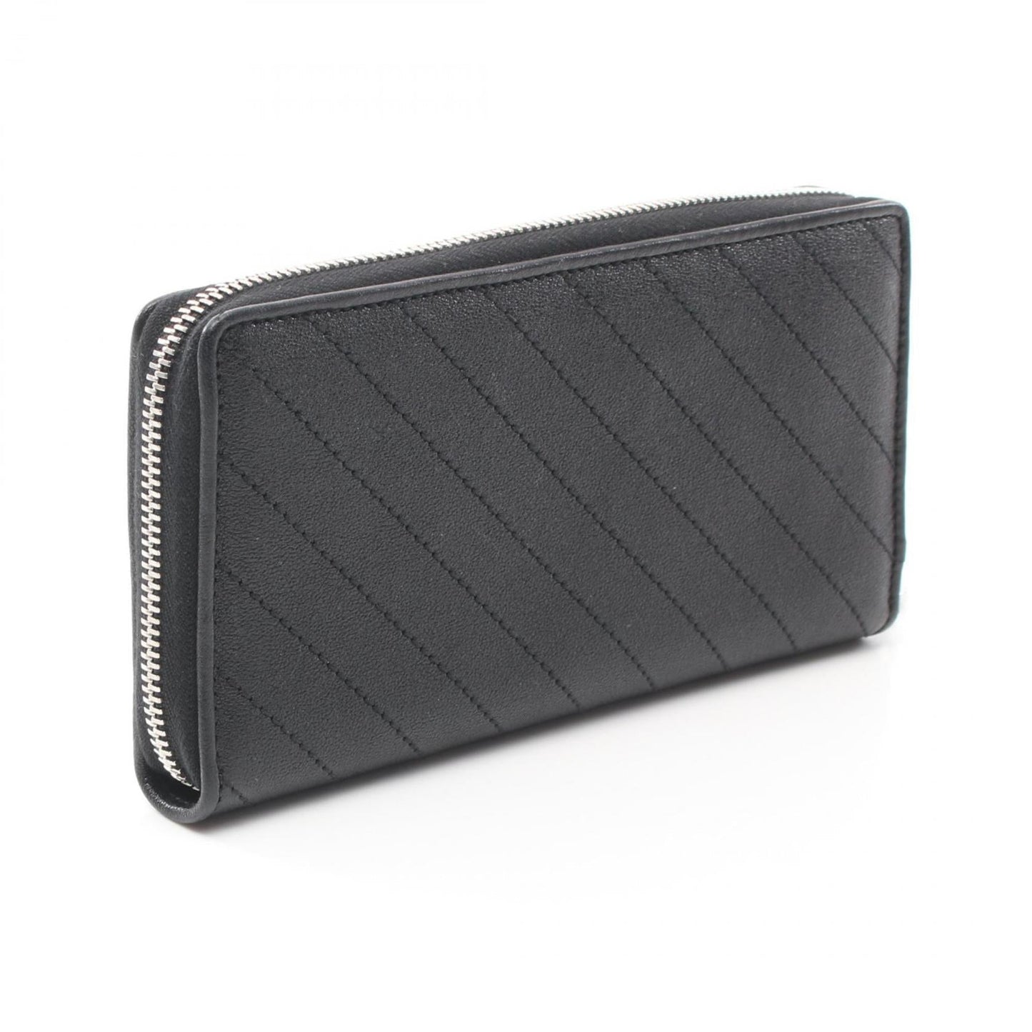Gucci Black Leather Long Wallet (Bi-Fold)