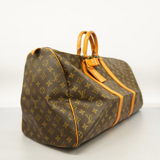 LOUIS VUITTON Monogram Keepol 55 M41424 Men,Women,Unisex Boston Bag
