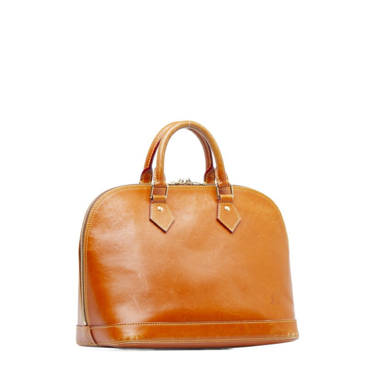 LOUIS VUITTON Nomad Alma PM Handbag M85394 Camel Brown Leather Ladies