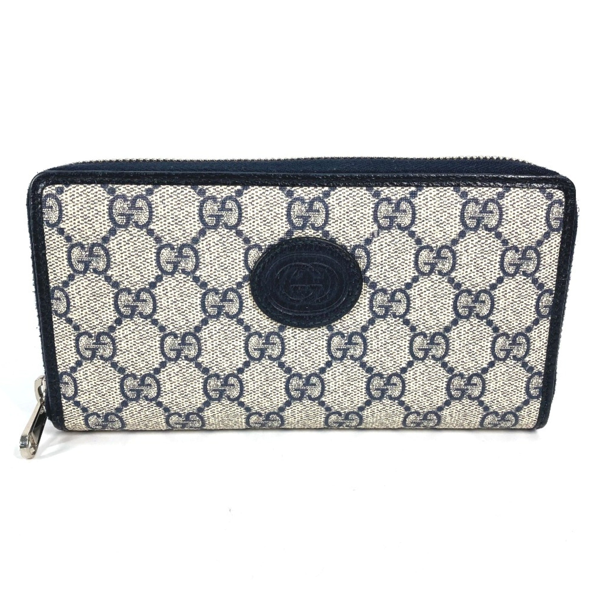 Gucci Navy Other Long Wallet (Bi-Fold) ()