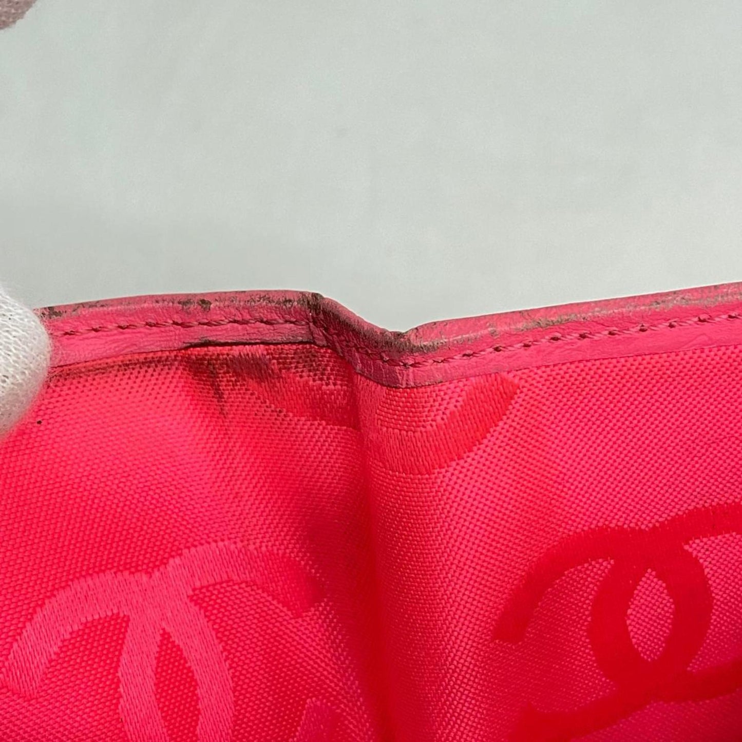 Chanel Wallet Cambon Lambskin Black Women's