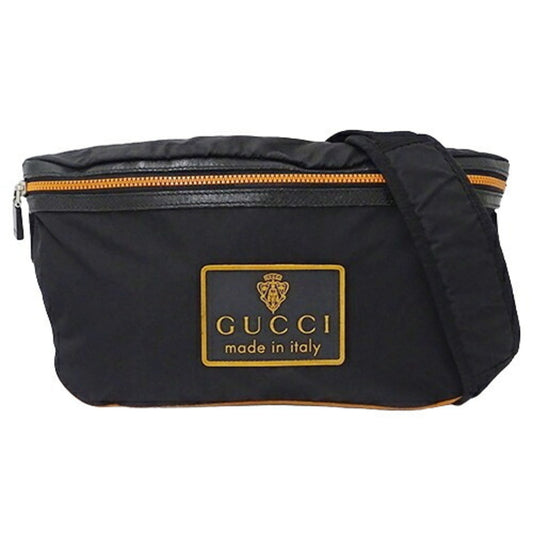 Gucci Black Nylon Sling Bag ()