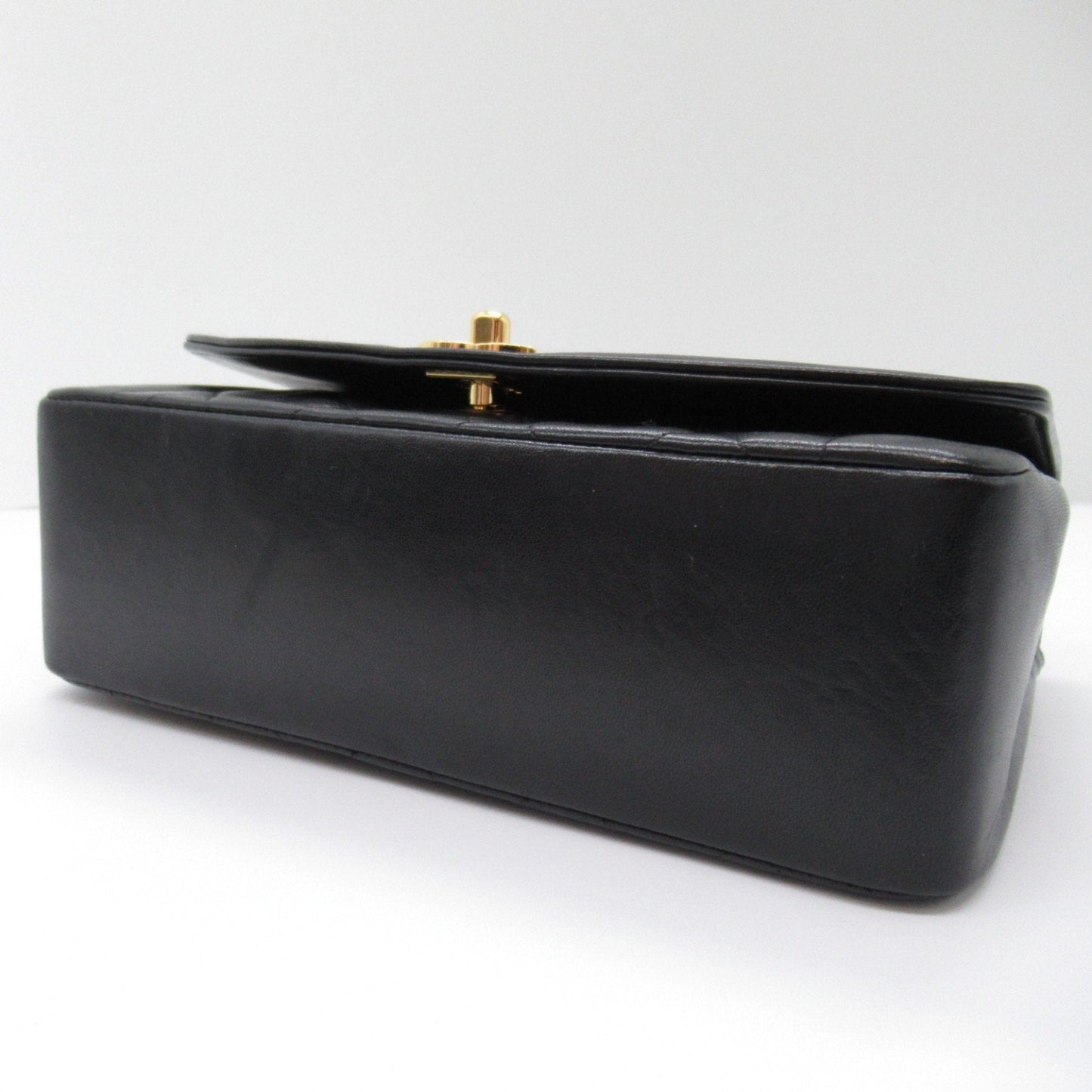 CHANEL Matelasse Diana ChainShoulder Bag Black Lambskin (sheep leather)