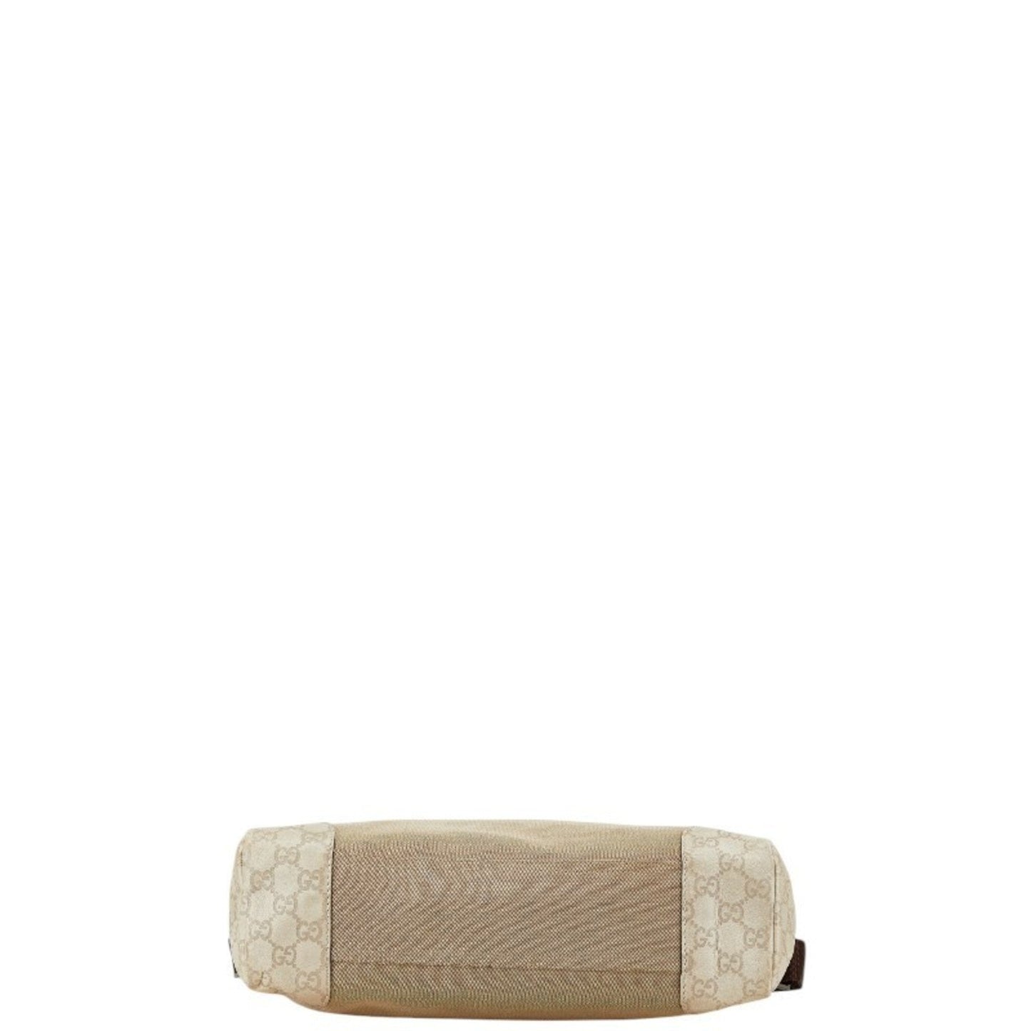 Gucci Brown Canvas Leather Shoulder Bag