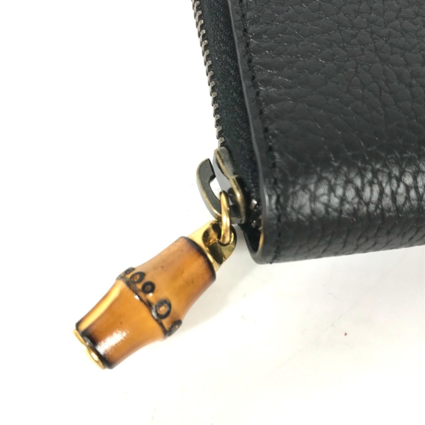 Gucci Navy Leather Long Wallet (Bi-Fold)