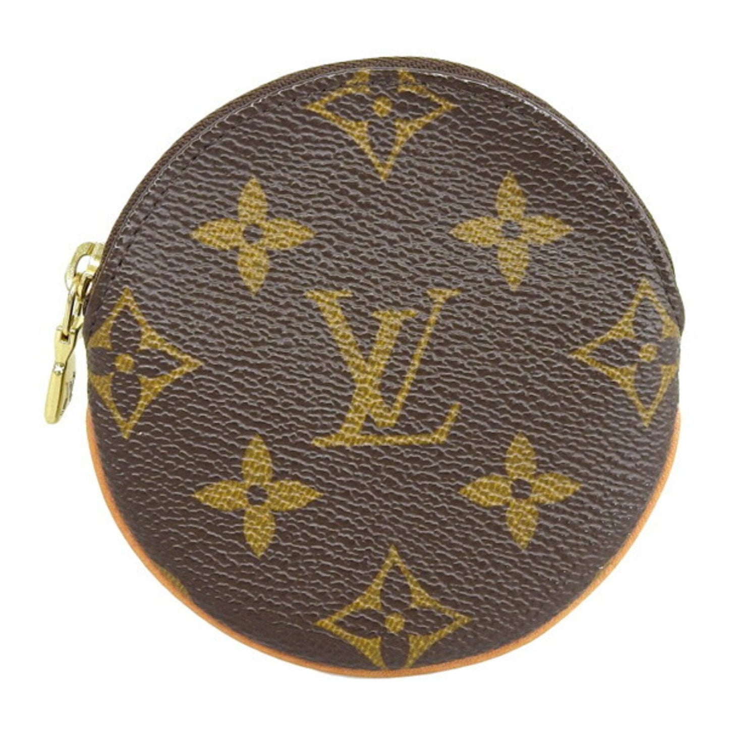 LOUIS VUITTON Monogram Portomone Long Coin Case M61926 Brown Women's