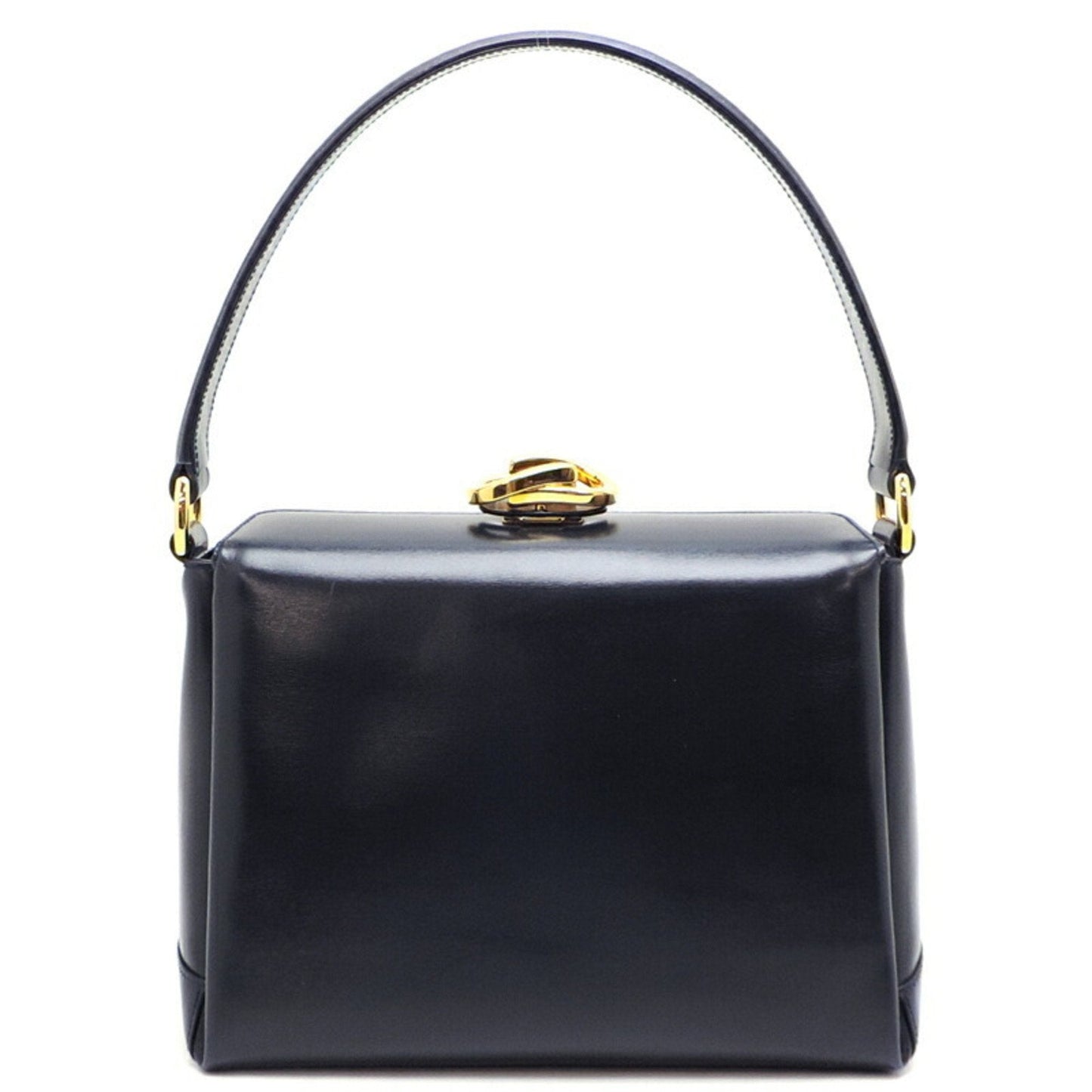 Gucci Navy Leather Handbag