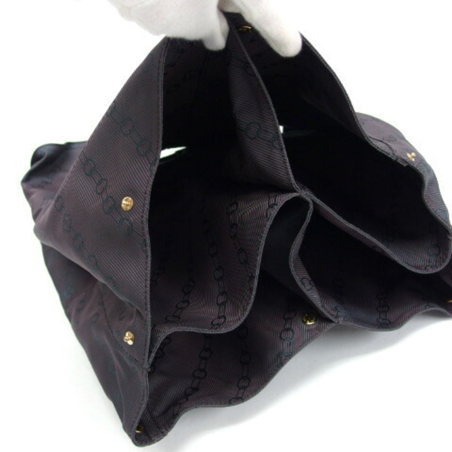 Louis Vuitton shoe bag tote Tobaco leather reddish brown