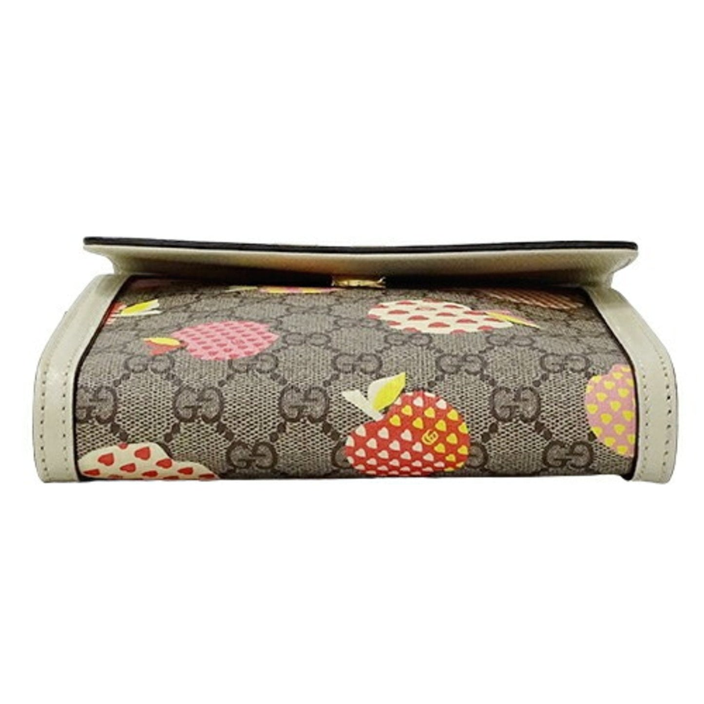 Gucci Beige Brown White Gg Supreme Shoulder Bag