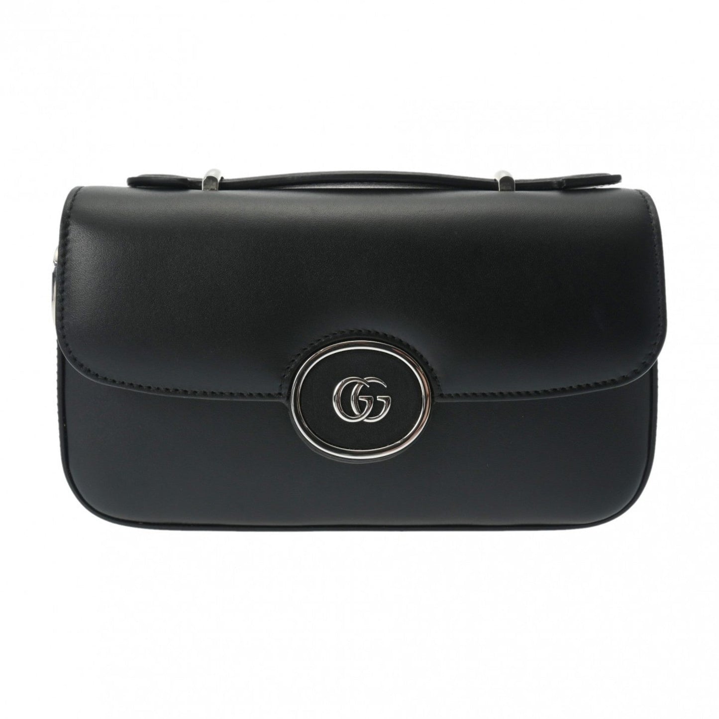 Gucci Black Leather Shoulder Bag