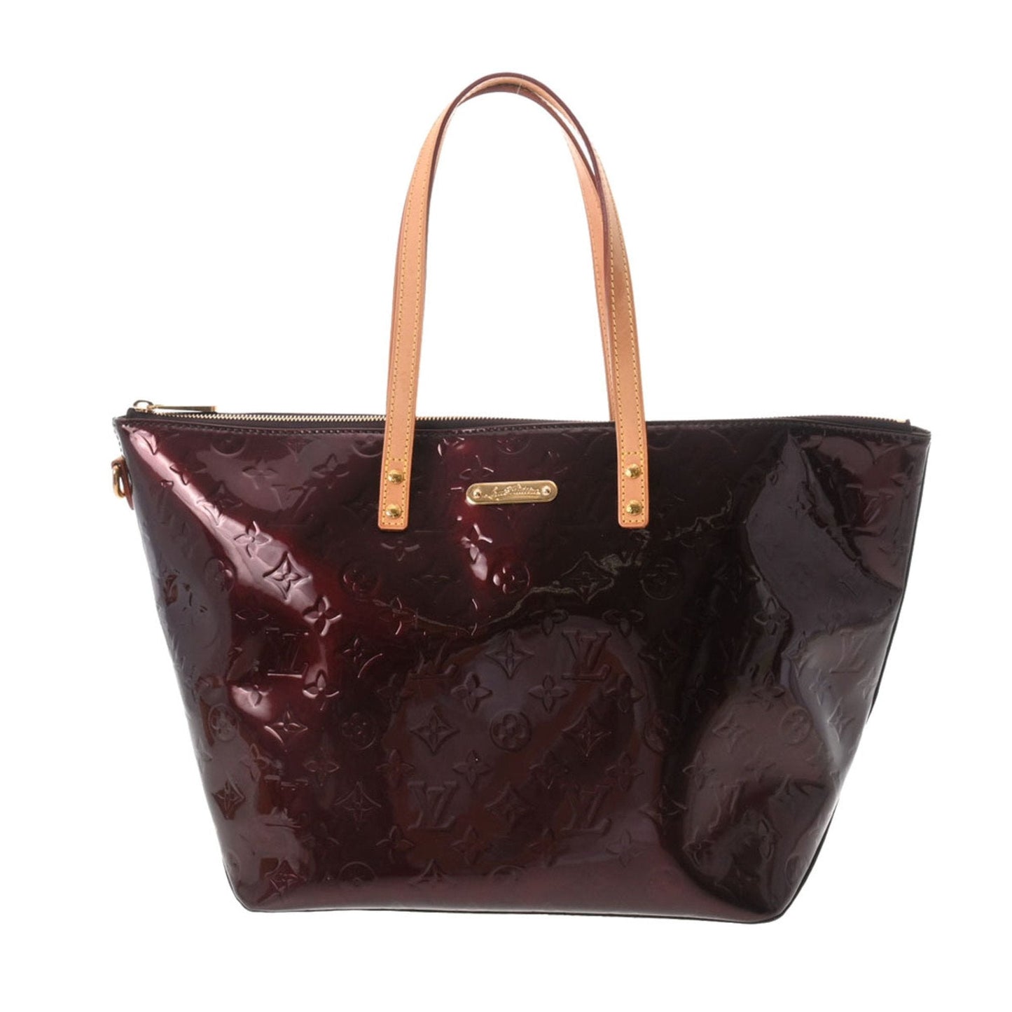 LOUIS VUITTON Vernis Bellevue GM Amaranto M93589 Ladies Monogram Tote Bag