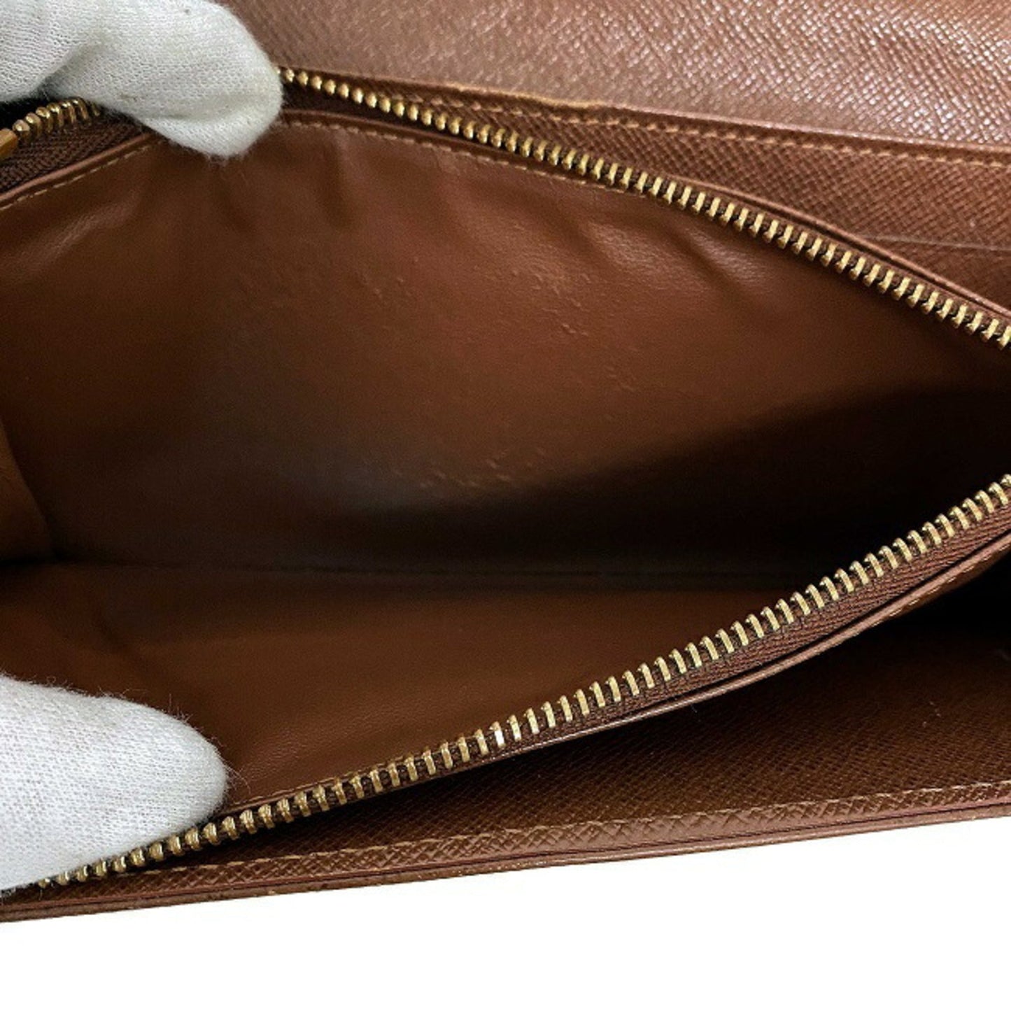 Louis Vuitton Portofeuil Sara Monogram Etoile M66556 Long Bi-Fold Wallet Canvas SP2111 LOUIS VUITTON Flap Turn Lock Quilting Collection Women's Brown