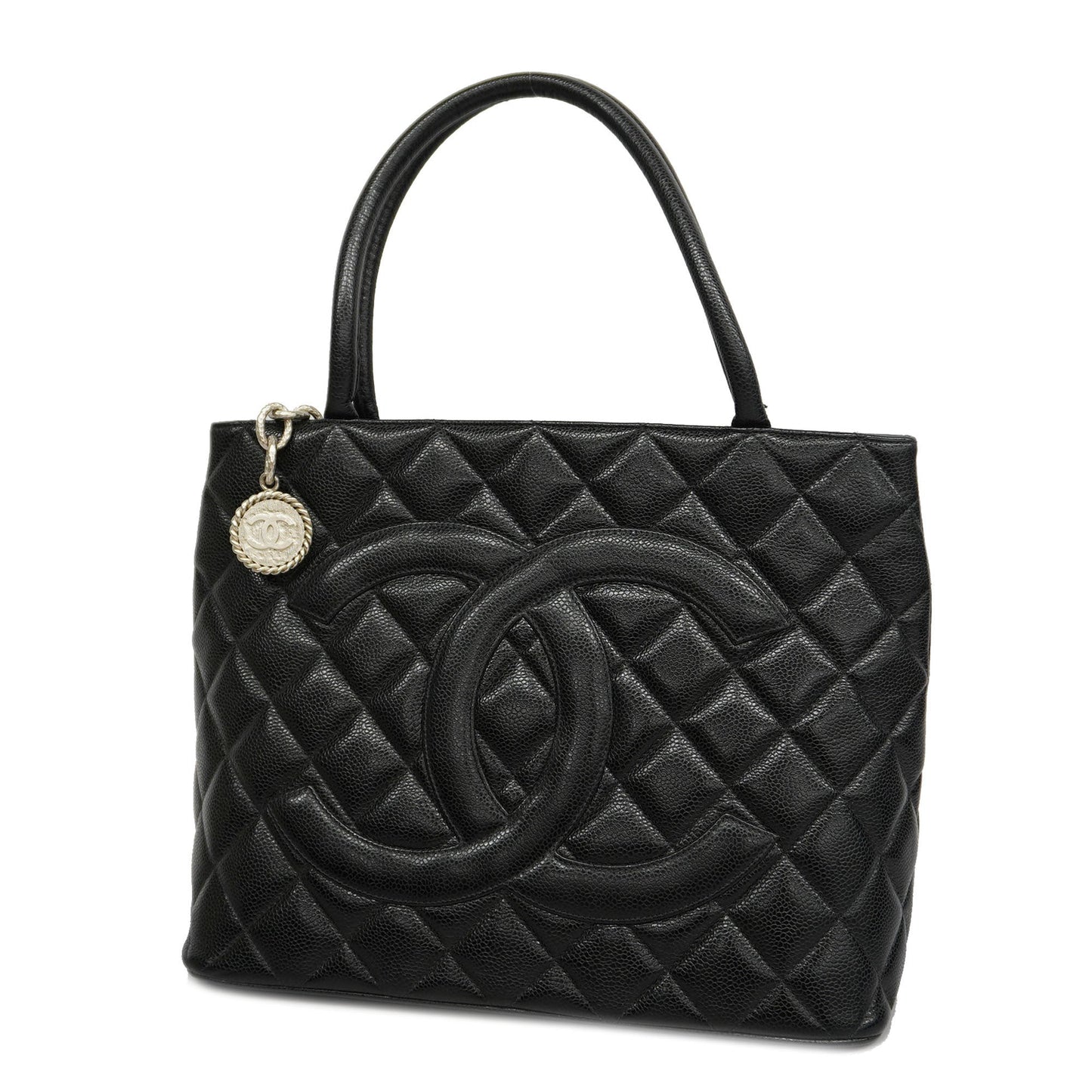 ChanelAuth  Reprint Tote Women's Caviar Leather Tote Bag Black