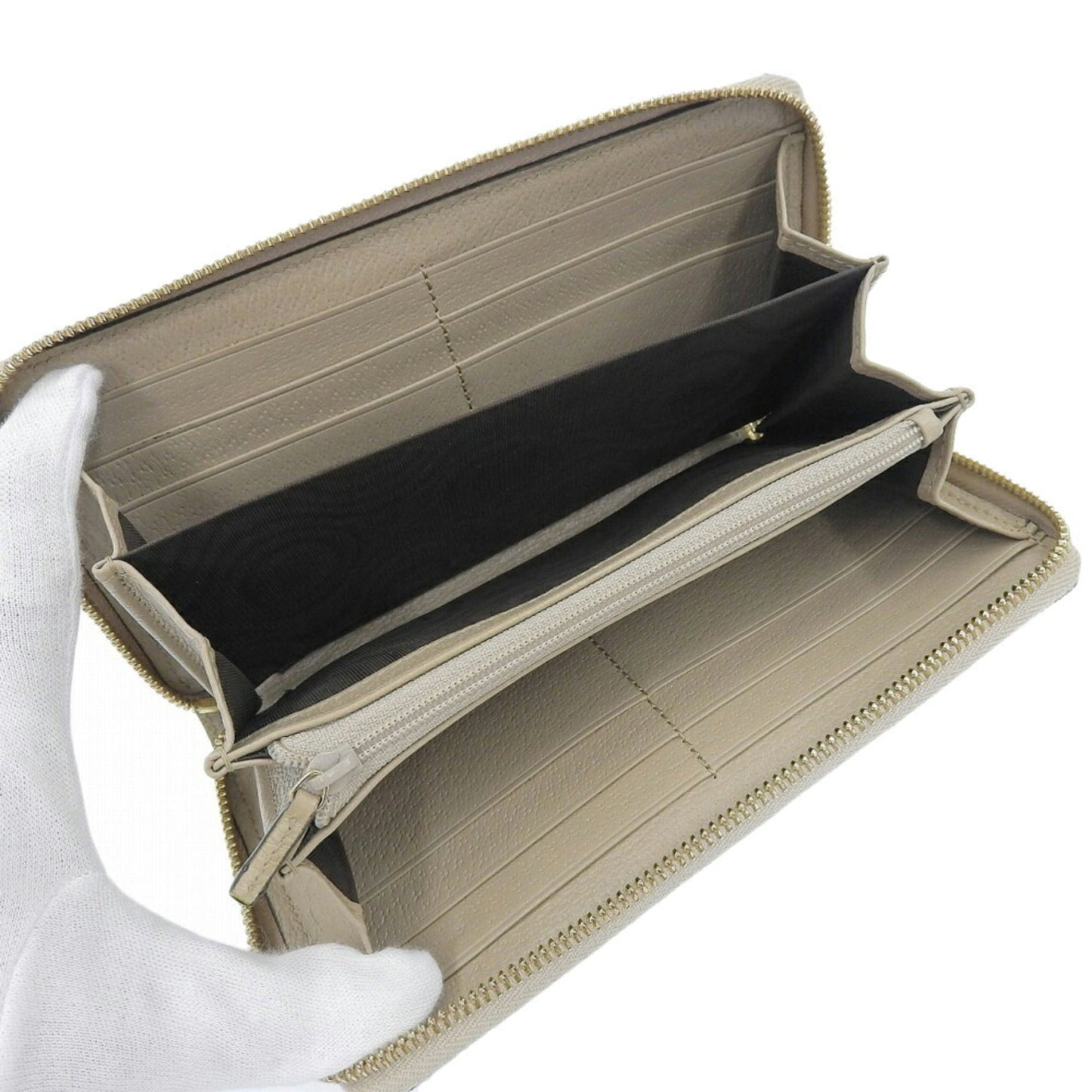 Gucci Gg Supreme Beige Gg Supreme Wallet (Bi-Fold)