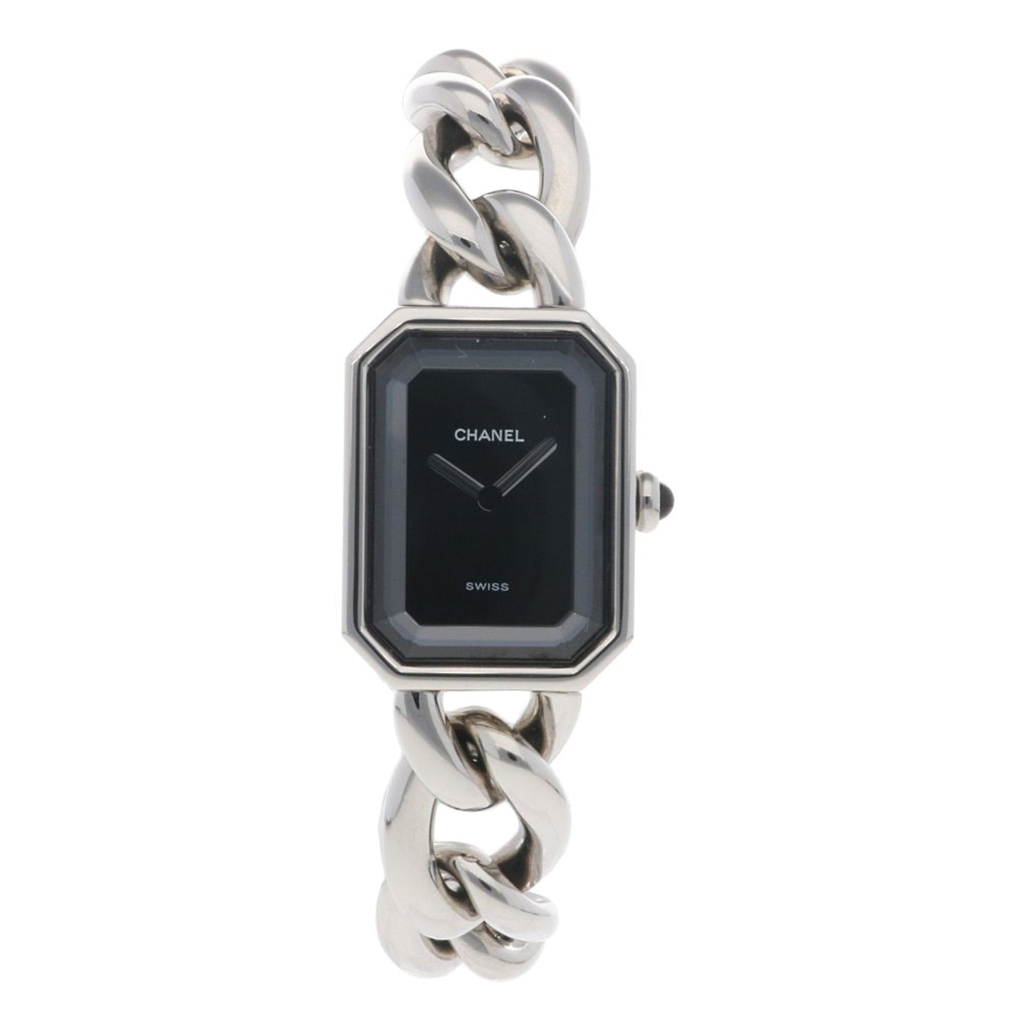 Chanel Premiere M Watch, Stainless Steel Quartz, Women's, CHANEL Chain Bracelet