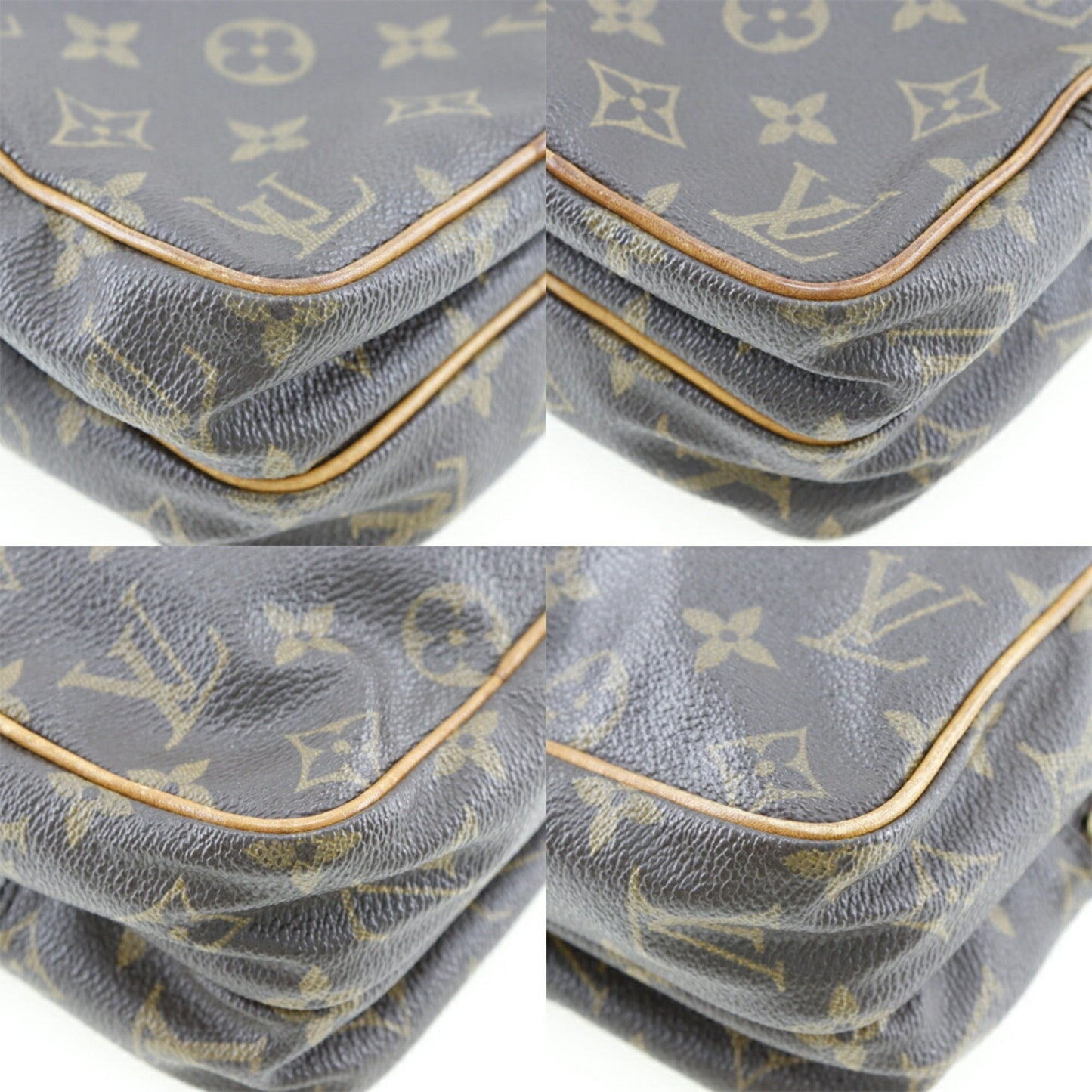 LOUIS VUITTON Mini Amazon Shoulder Bag Vintage M45238 Monogram Canvas Brown 852 Women's