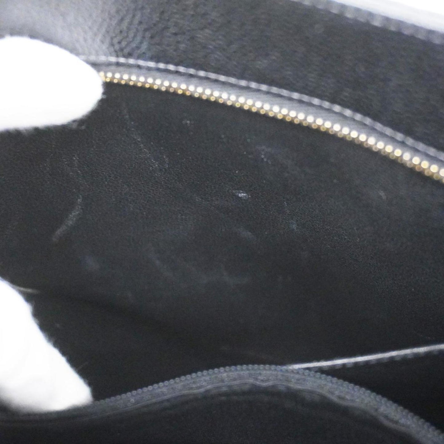 Chanel Tote Bag Reproduction Caviar Skin Black Women's