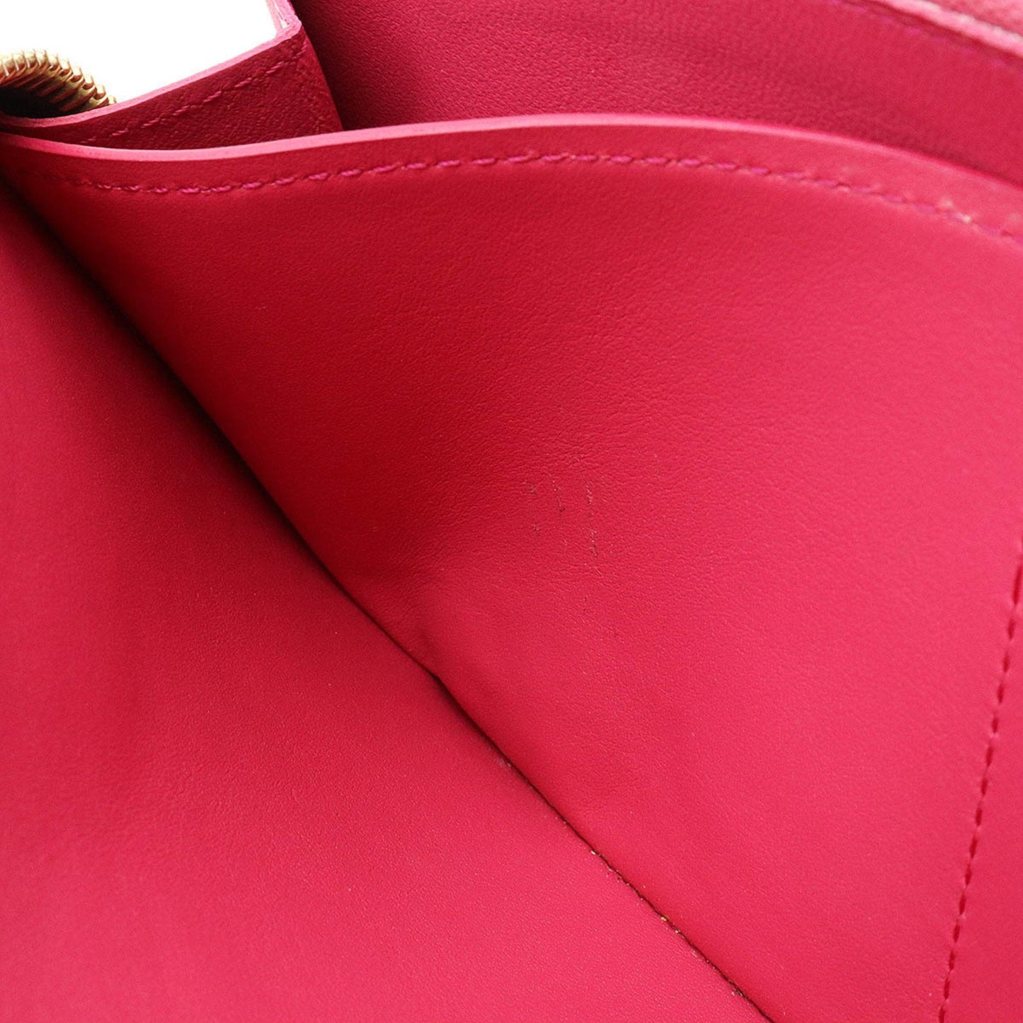 LOUIS VUITTON Portefeuille Comet L-shaped long wallet Taurillon leather Noir black pink M63102