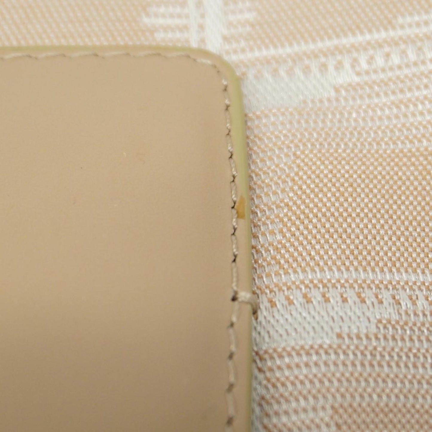 Chanel Tote Bag New Travel Nylon Beige Women's