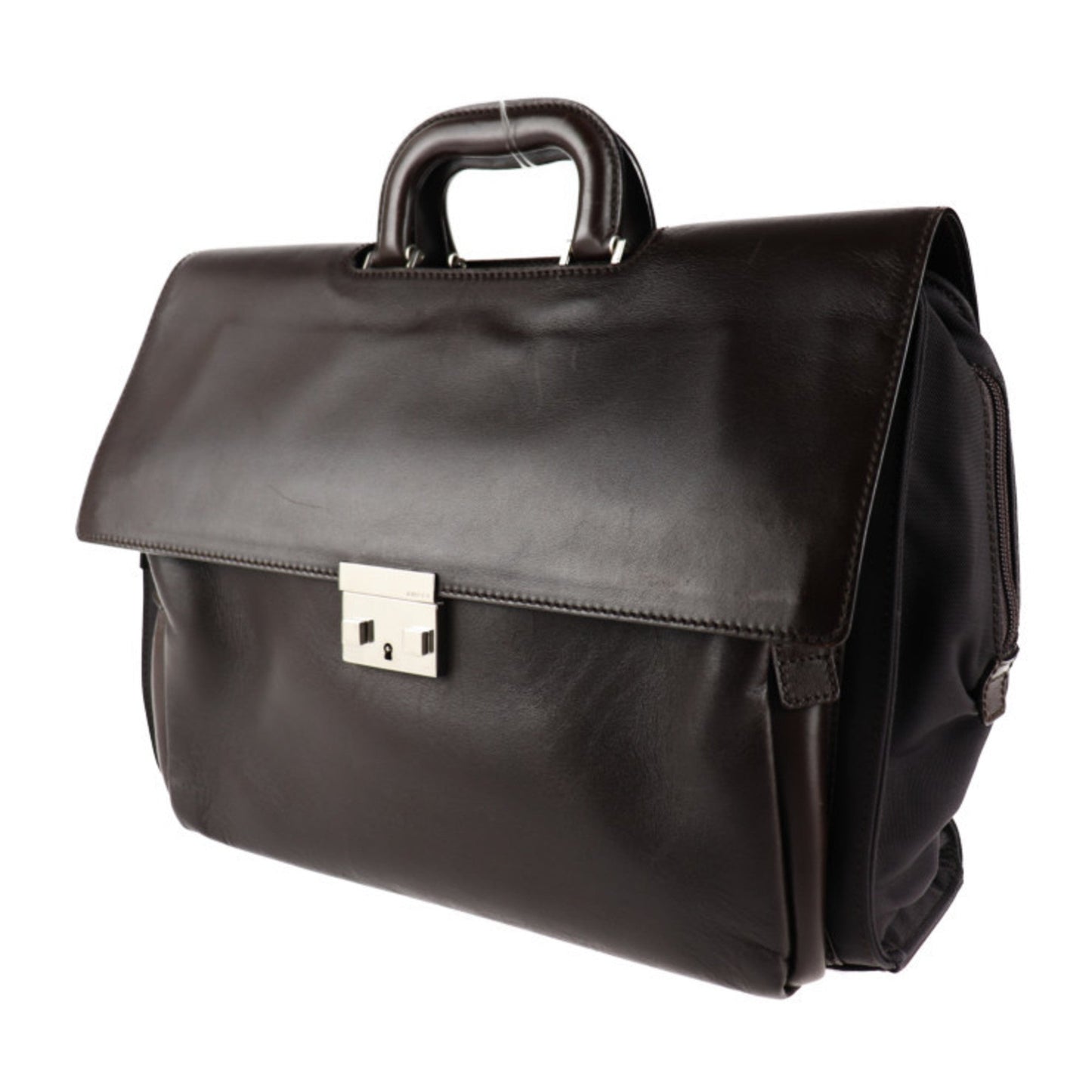 Gucci Brown Leather Handbag Shoulder Bag Tote Bag