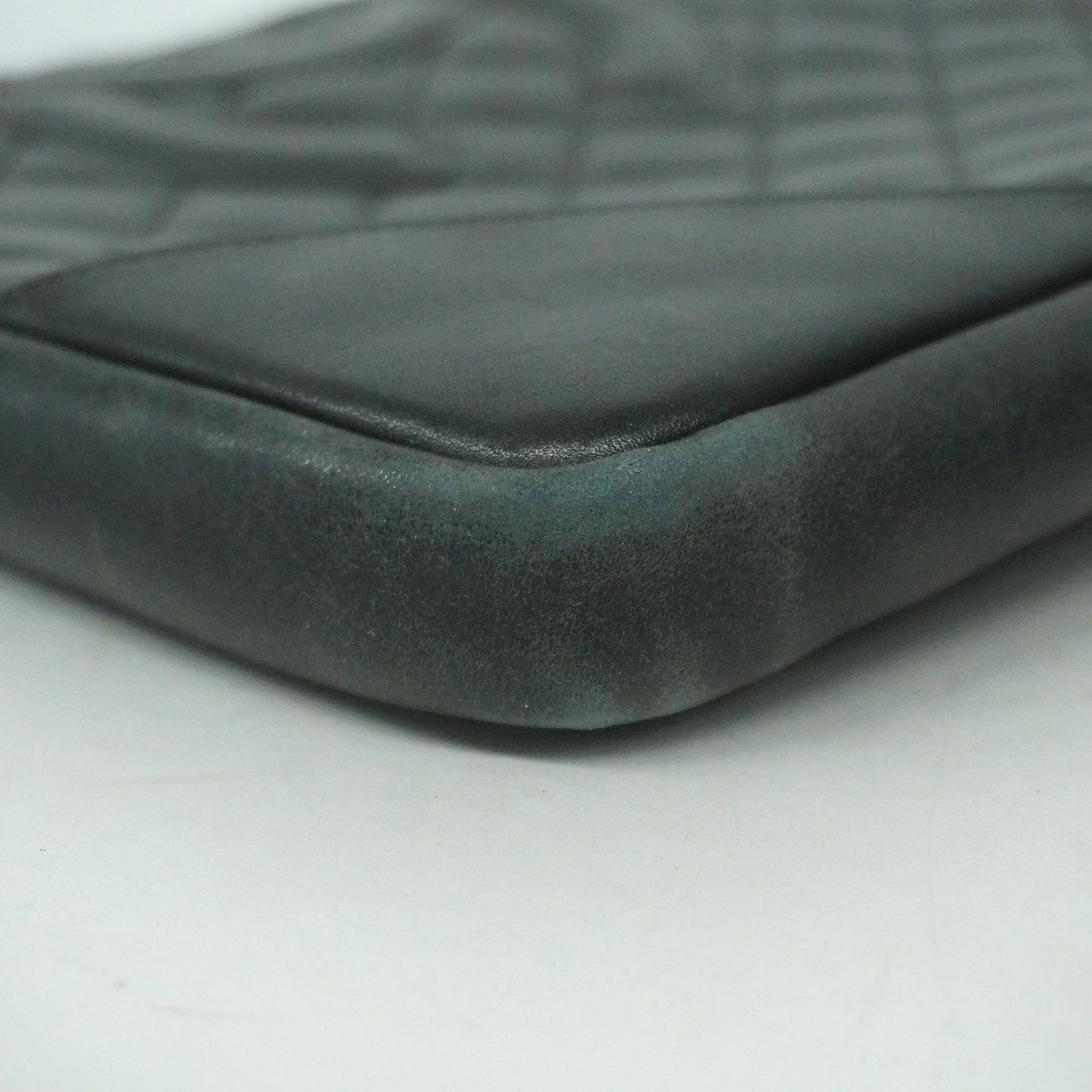 ChanelAuth  Ligne Cambon Tote Bag Lambskin Women's Leather Shoulder Bag