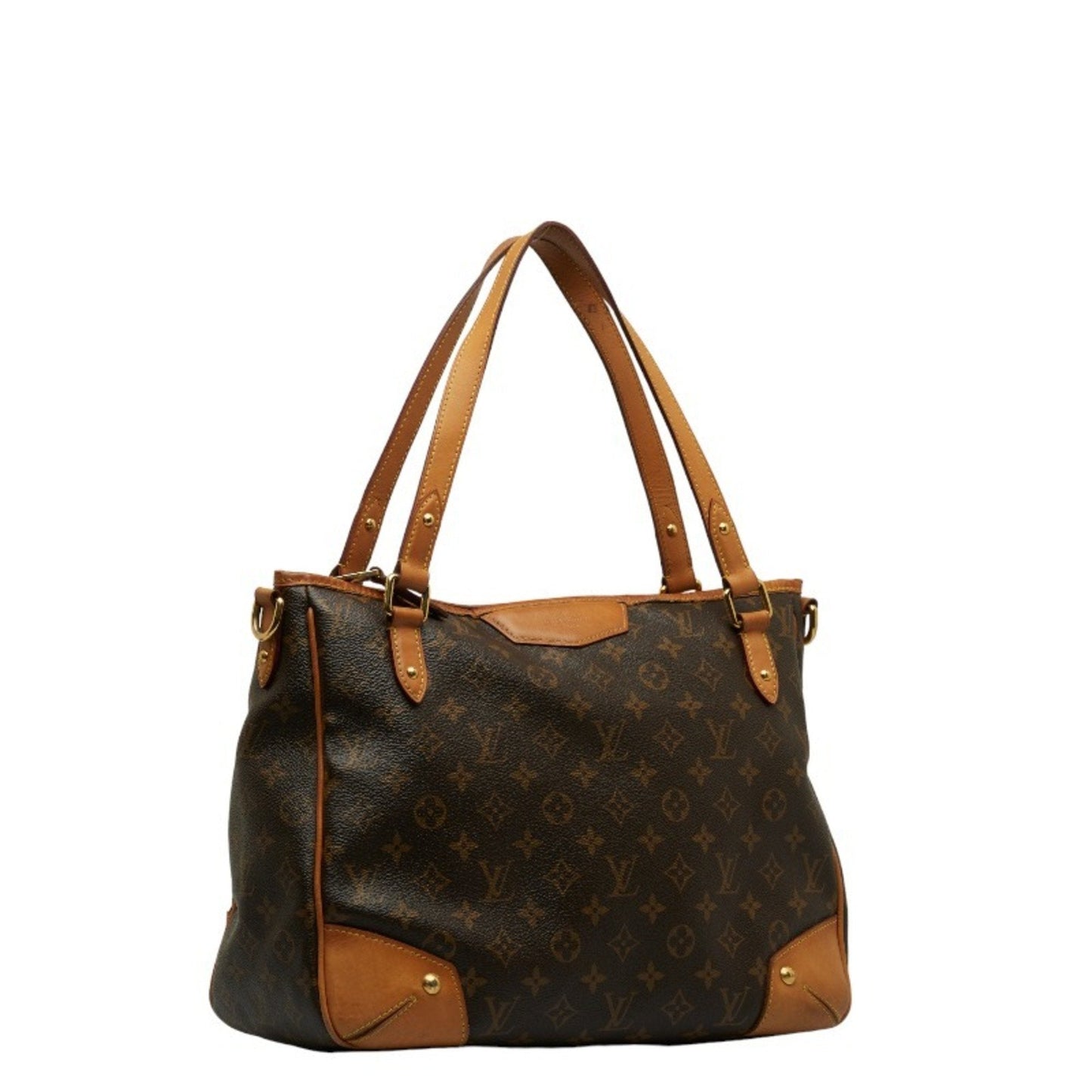 LOUIS VUITTON Monogram Estrella MM Tote Bag Shoulder M41232 Brown PVC Leather Ladies