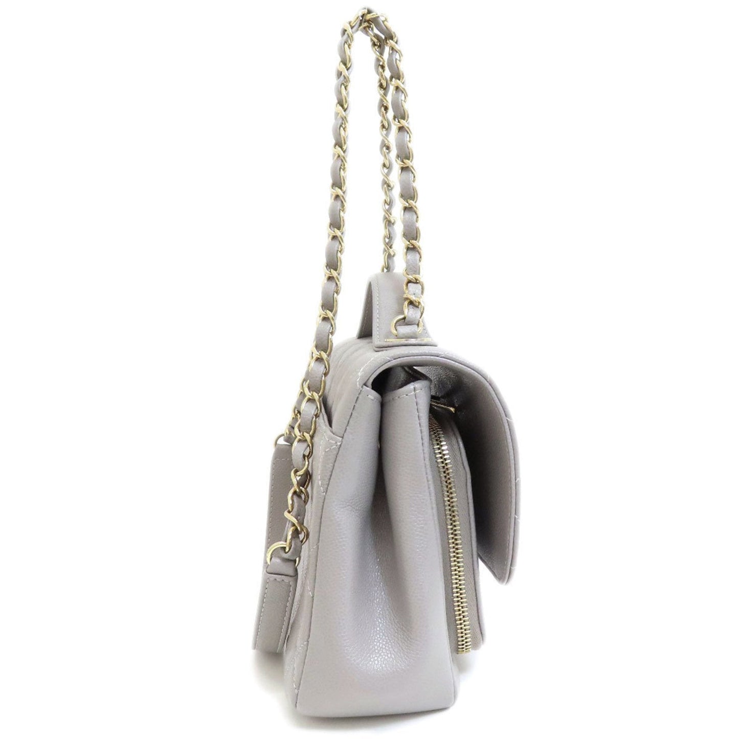 Chanel Chain Shoulder Matelasse Bag Caviar Skin Women's CHANEL