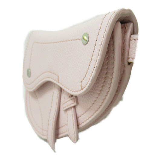Dior Saddle pouch Pink Baby Pink leather