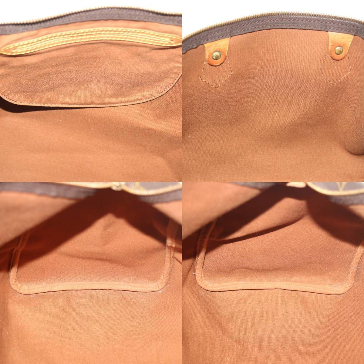 LOUIS VUITTON Speedy 40 Boston Bag Monogram M41522 VI864