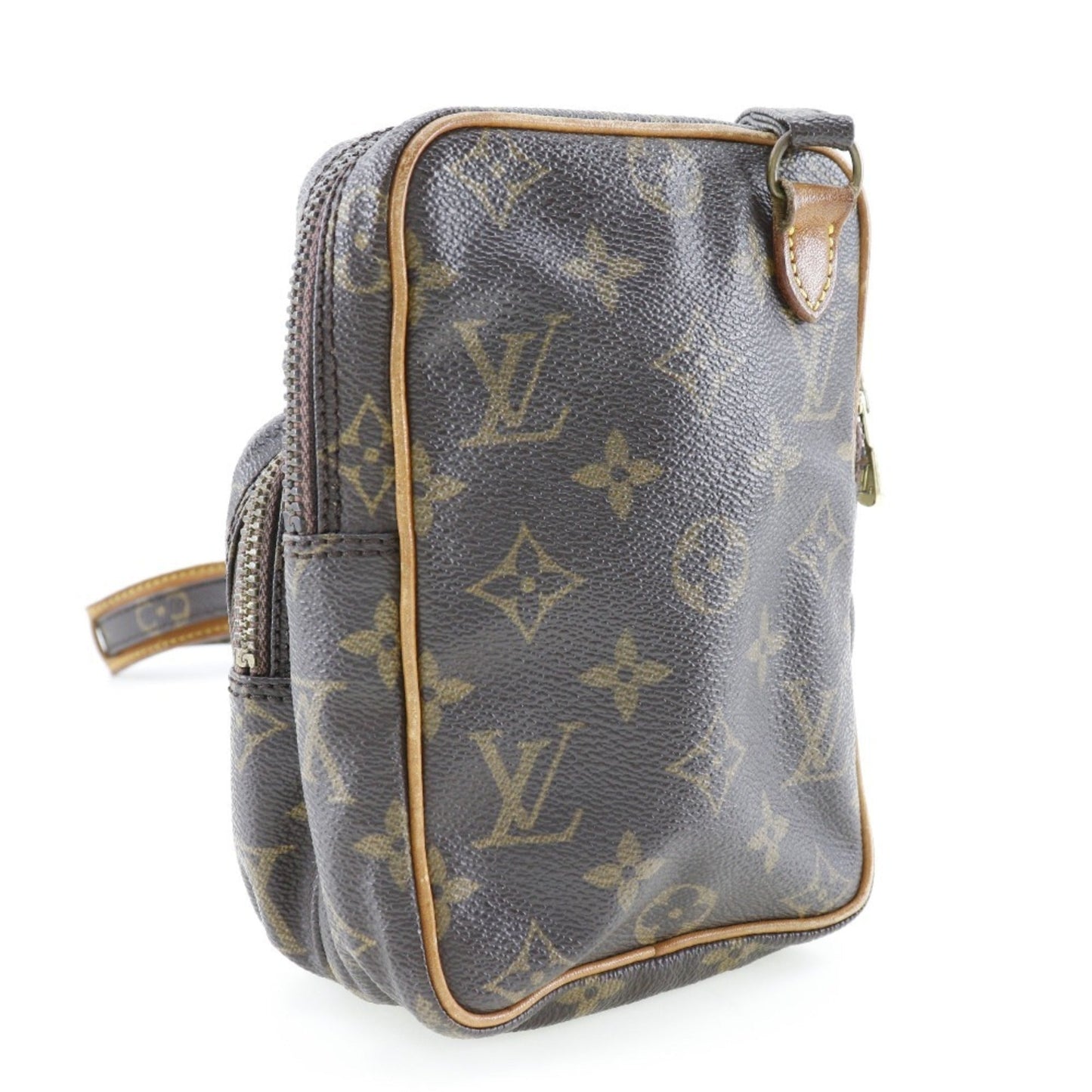 LOUIS VUITTON Mini Amazon Shoulder Bag Vintage M45238 Monogram Canvas Brown 852 Women's
