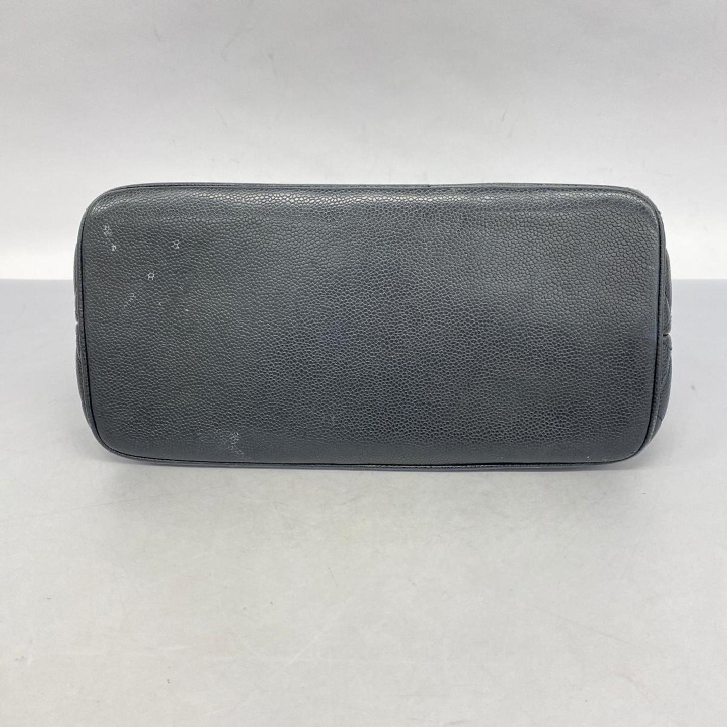 Chanel Tote Bag Reproduction Caviar Skin Black Women's