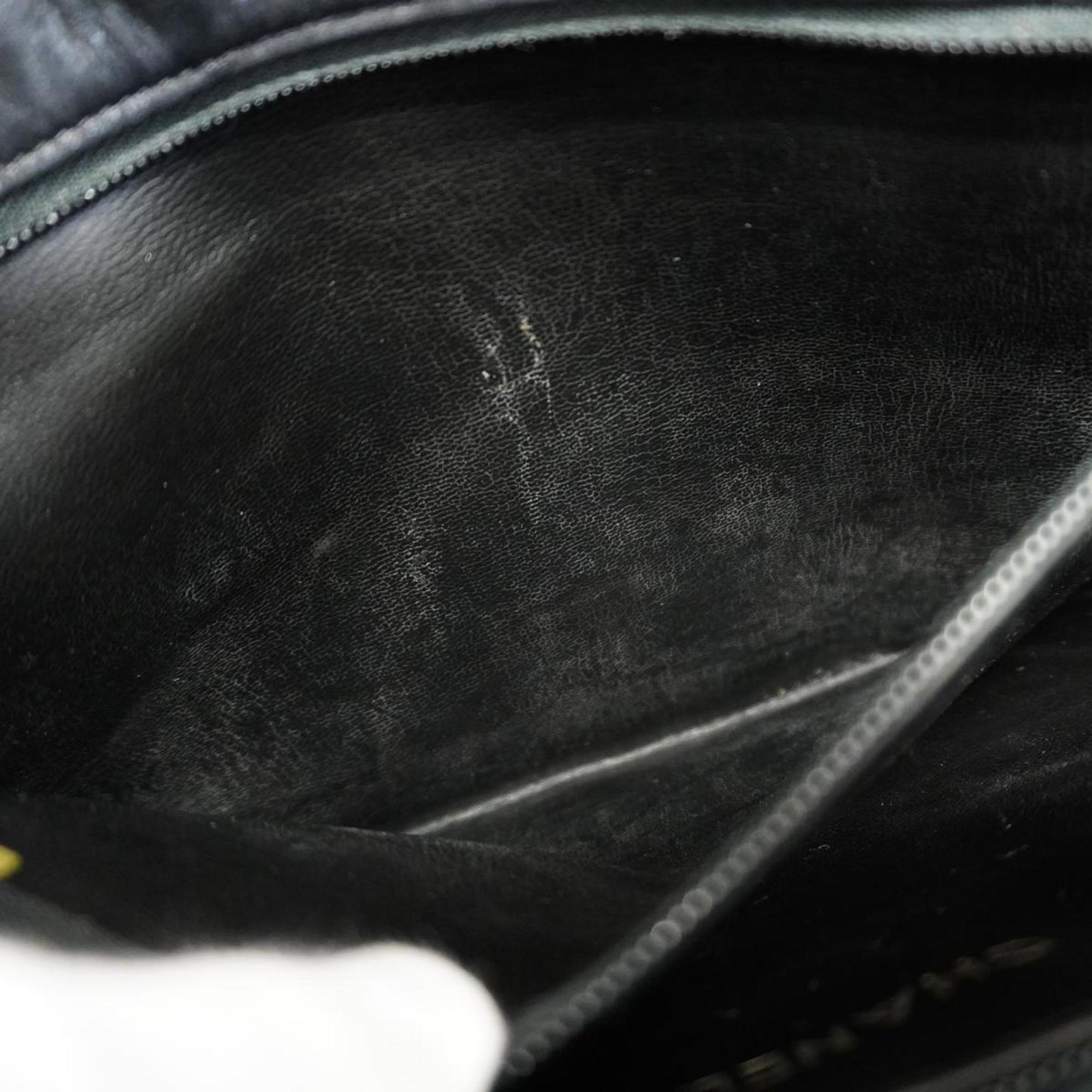 Chanel Shoulder Bag Matelasse Lambskin Black Women's