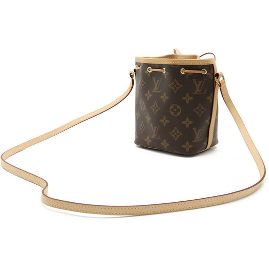 LOUIS VUITTON Monogram Nano Noe Shoulder Bag Pochette M41346