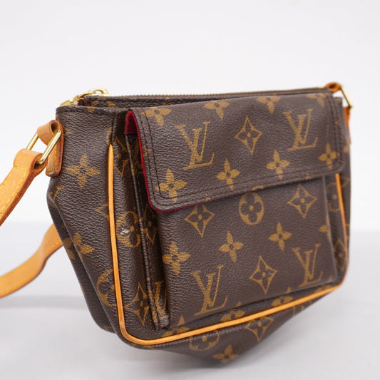 LOUIS VUITTONAuth  Monogram Vivasite PM M51165 Women's Shoulder Bag