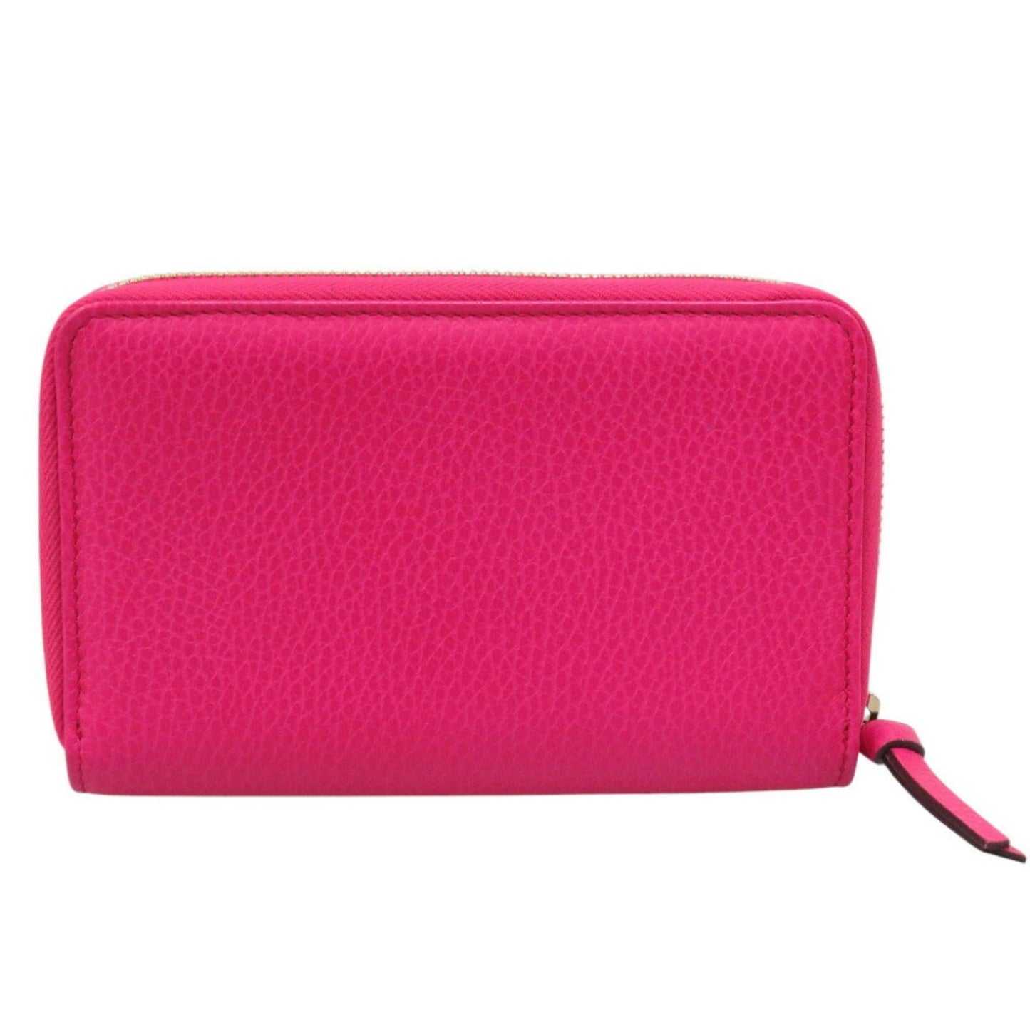 Gucci Pink Leather Coin Purse/Coin Case