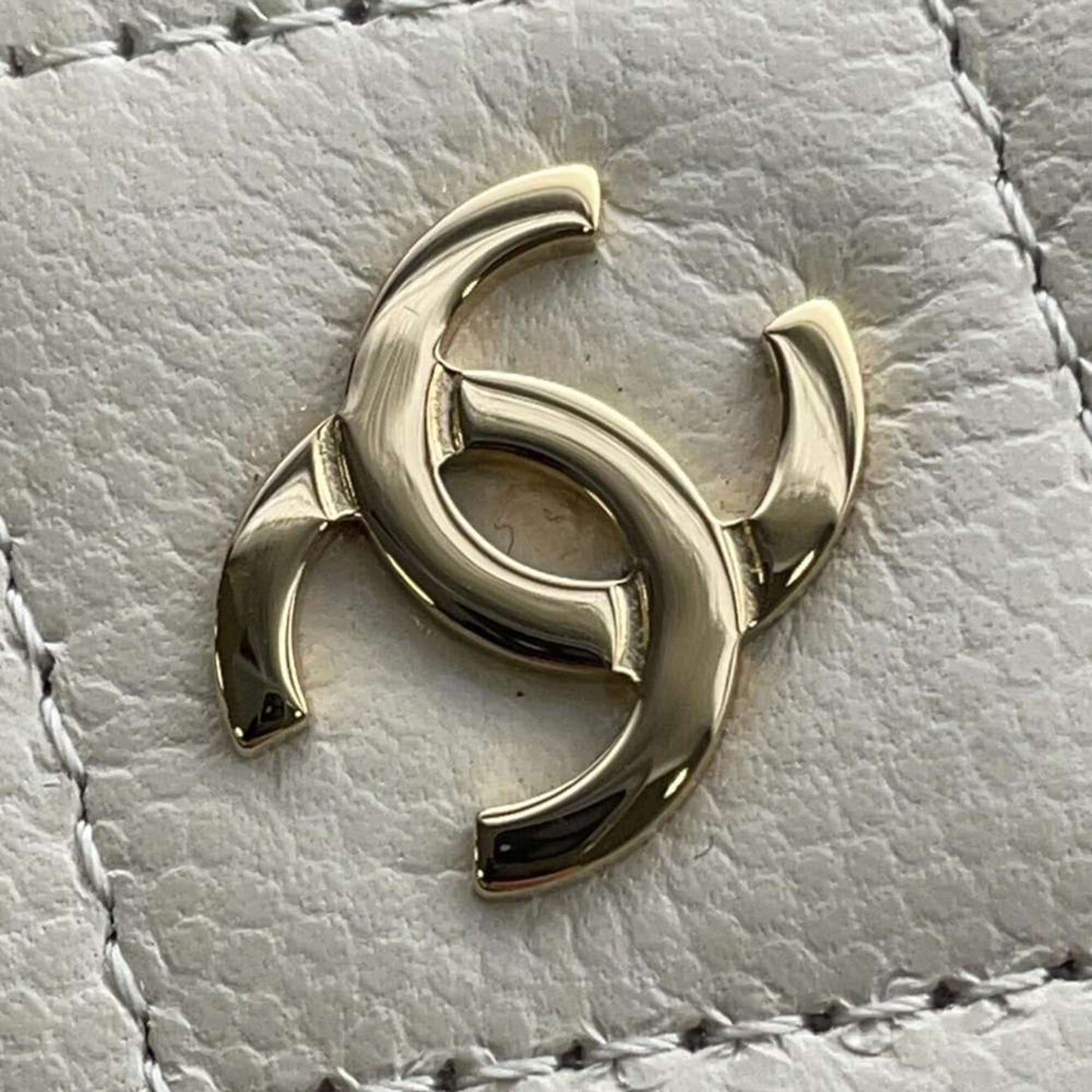 Chanel Wallet/Coin Case Coco Mark Matelasse Caviar Skin L Shape AP3999 Wallet Business Card Holder/Card Women's CHANEL WALLET