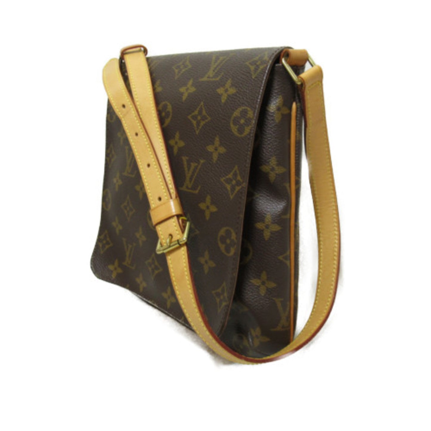 LOUIS VUITTON Musette Salsa Short Brown Monogram PVC coated canvas M51258